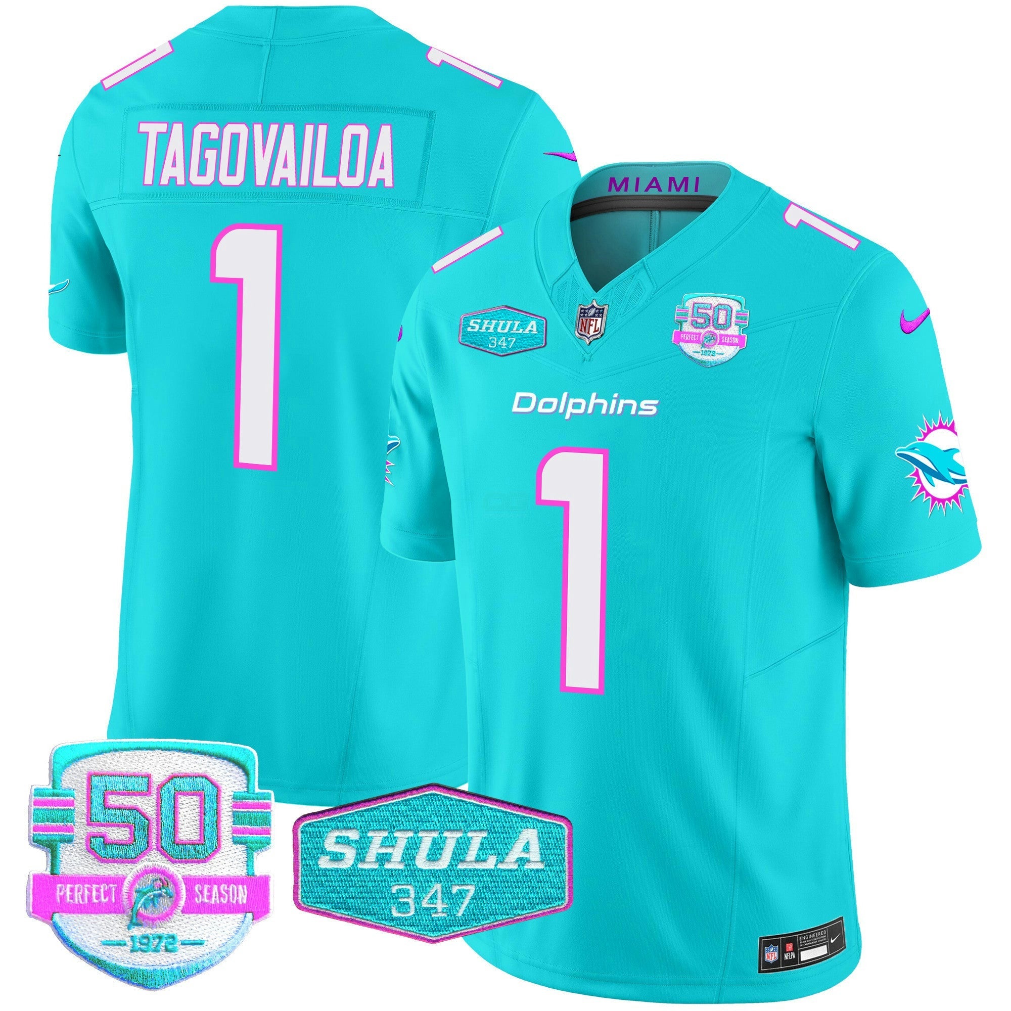 Camisa NFL Men’s “Miami Vice” Vapor Limited Jersey V2