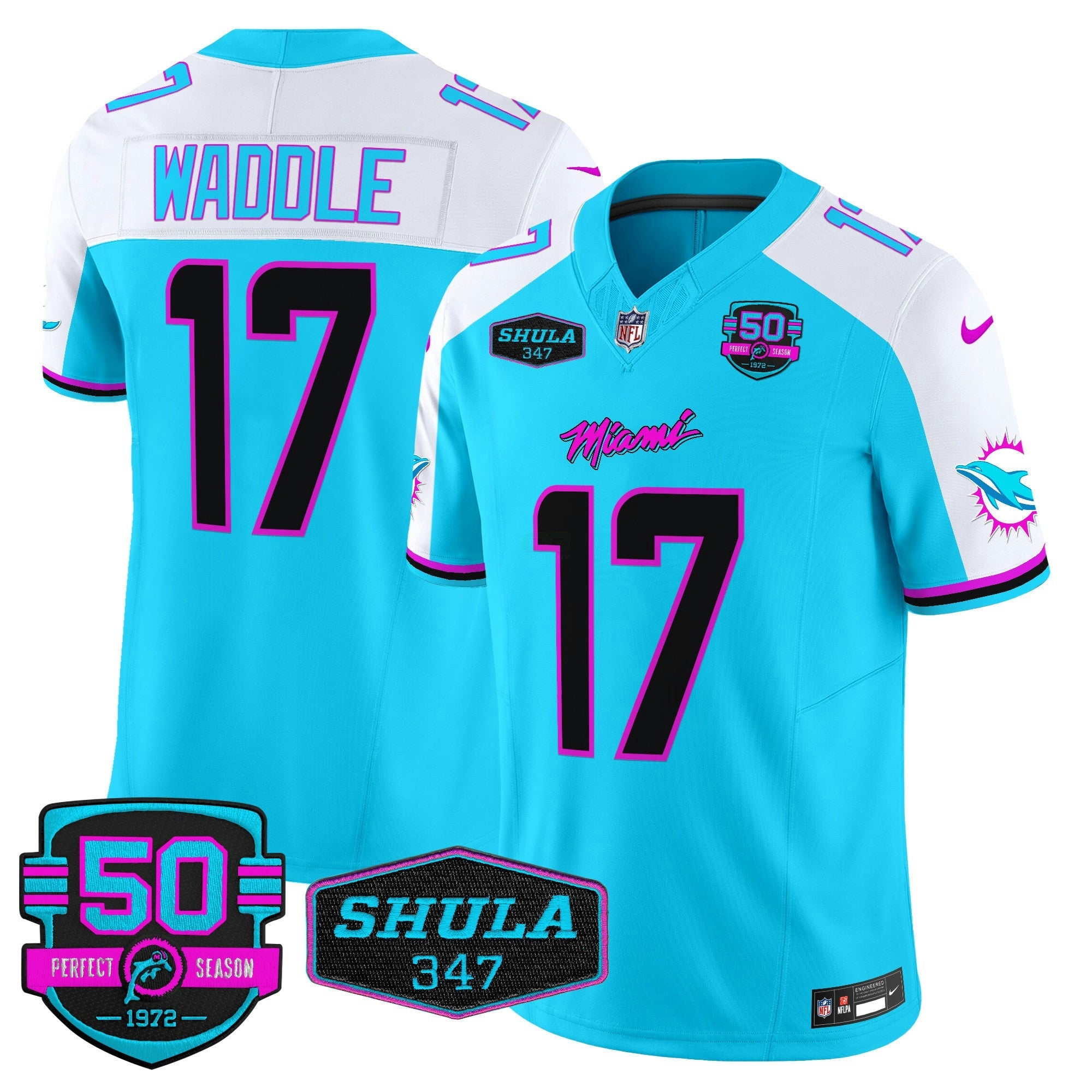 Camisa NFL Men’s “Miami Vice” Vapor Limited Jersey V4
