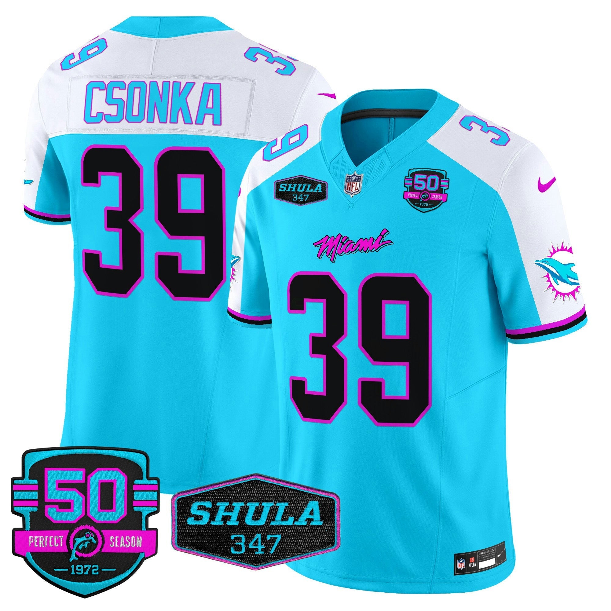 Camisa NFL Men’s “Miami Vice” Vapor Limited Jersey V4