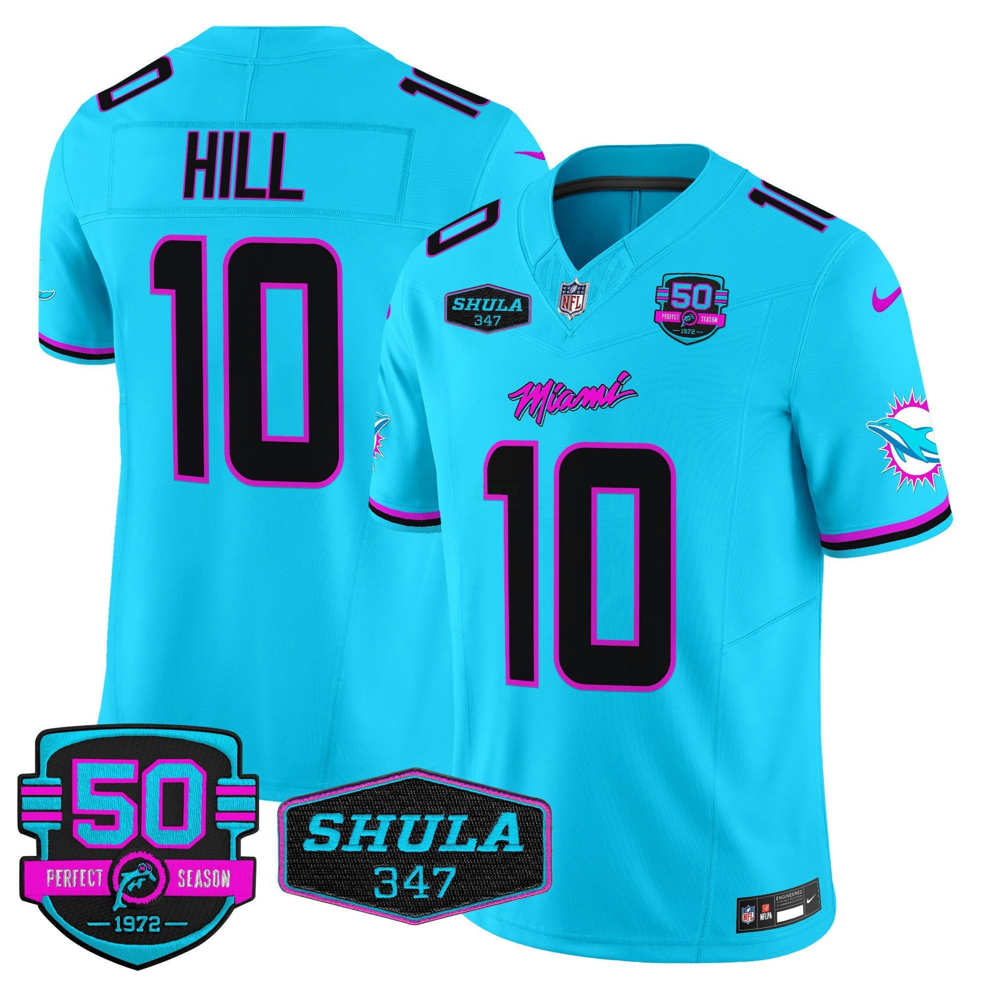 Camisa NFL Men’s “Miami Vice” Vapor Limited Jersey V4