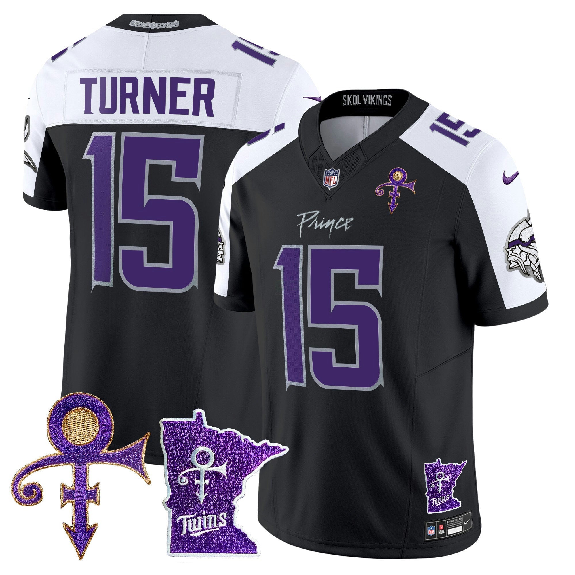 Camisa NFL Men’s Minnesota 2024 Prince Vapor Limited Jersey V2