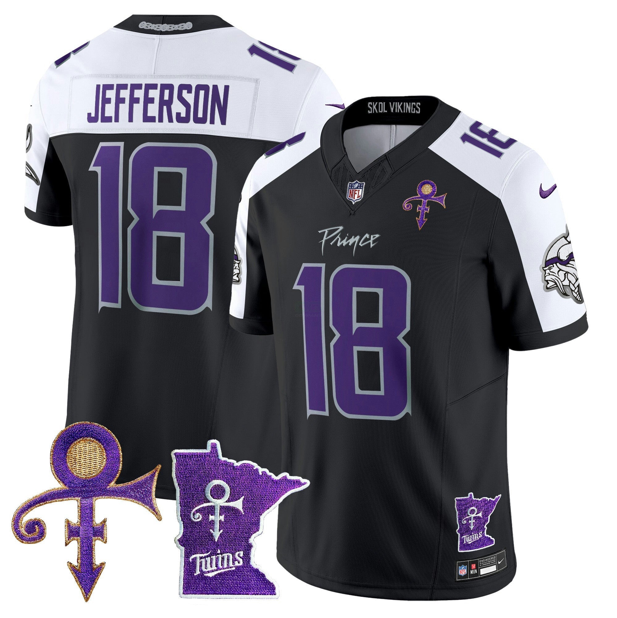 Camisa NFL Men’s Minnesota 2024 Prince Vapor Limited Jersey V2