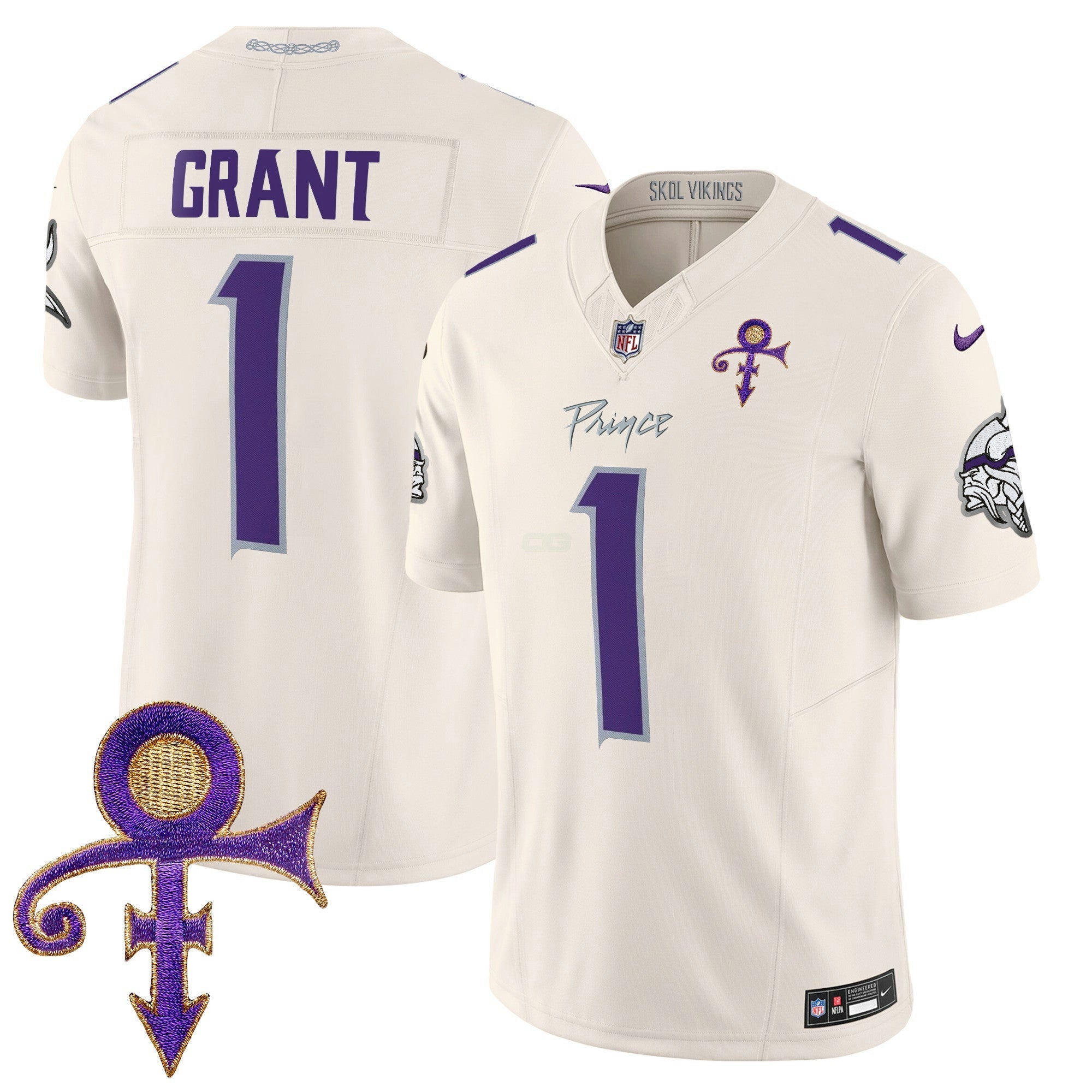 Camisa NFL Men’s Minnesota 2025 Prince Vapor Limited Jersey
