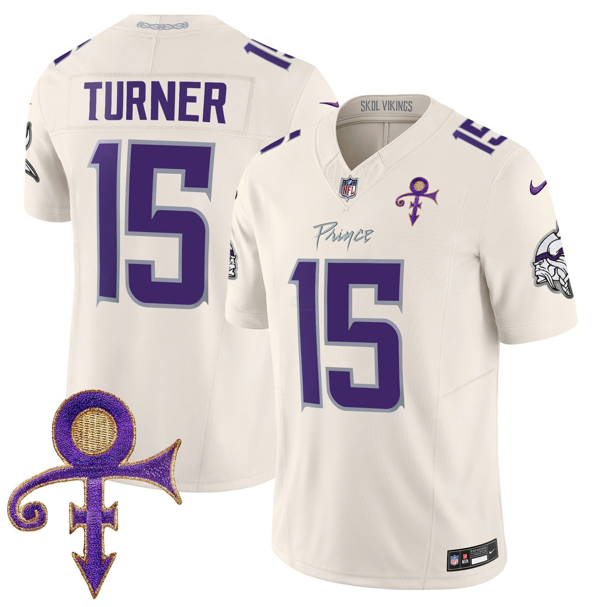 Camisa NFL Men’s Minnesota 2025 Prince Vapor Limited Jersey