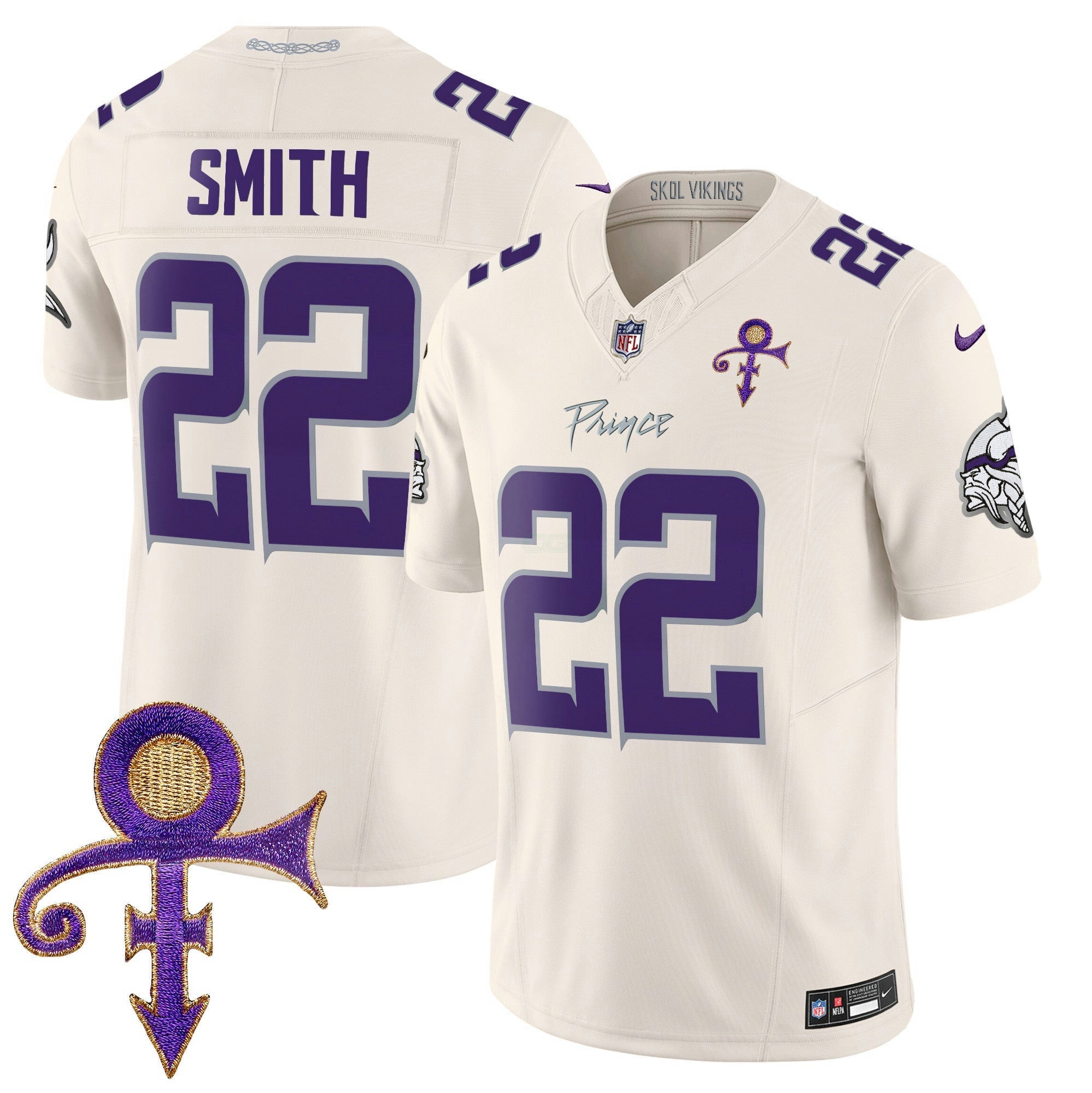 Camisa NFL Men’s Minnesota 2025 Prince Vapor Limited Jersey