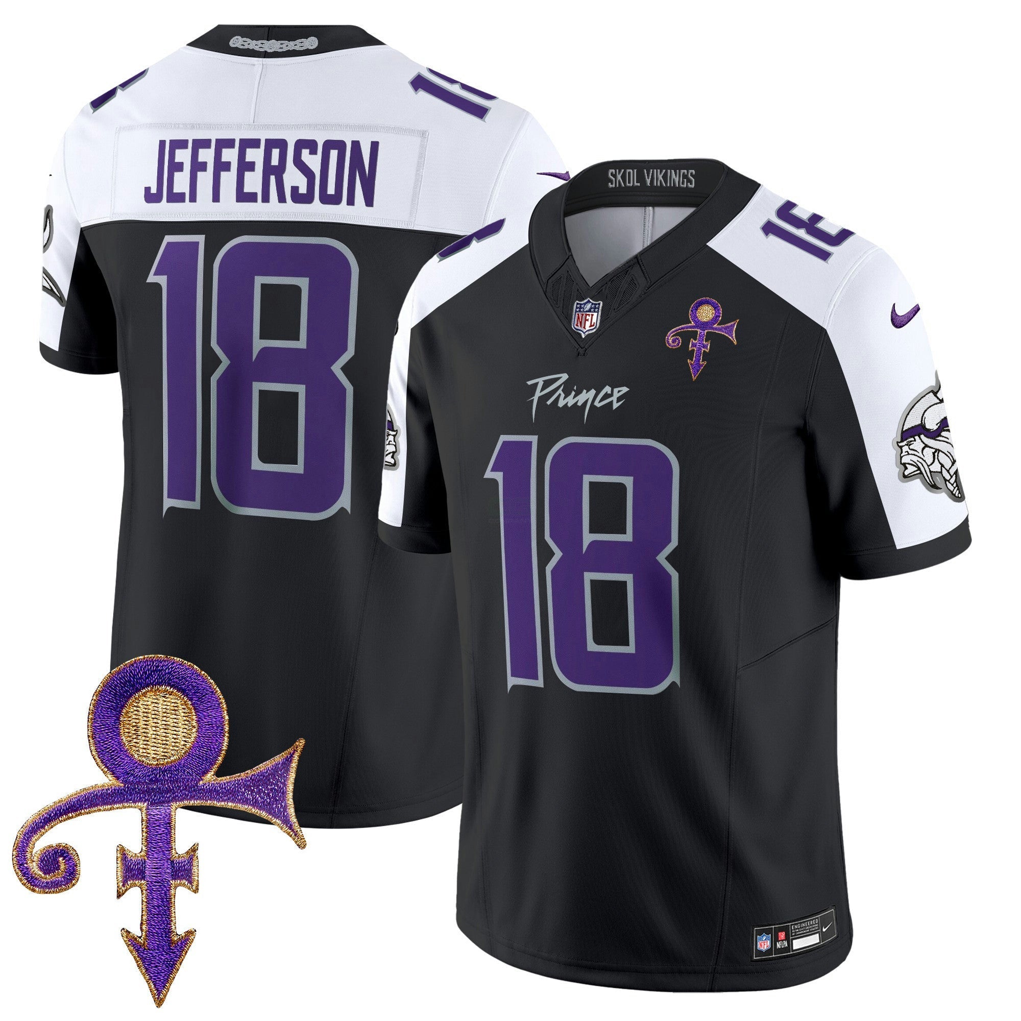 Camisa NFL Men’s Minnesota 2025 Prince Vapor Limited Jersey