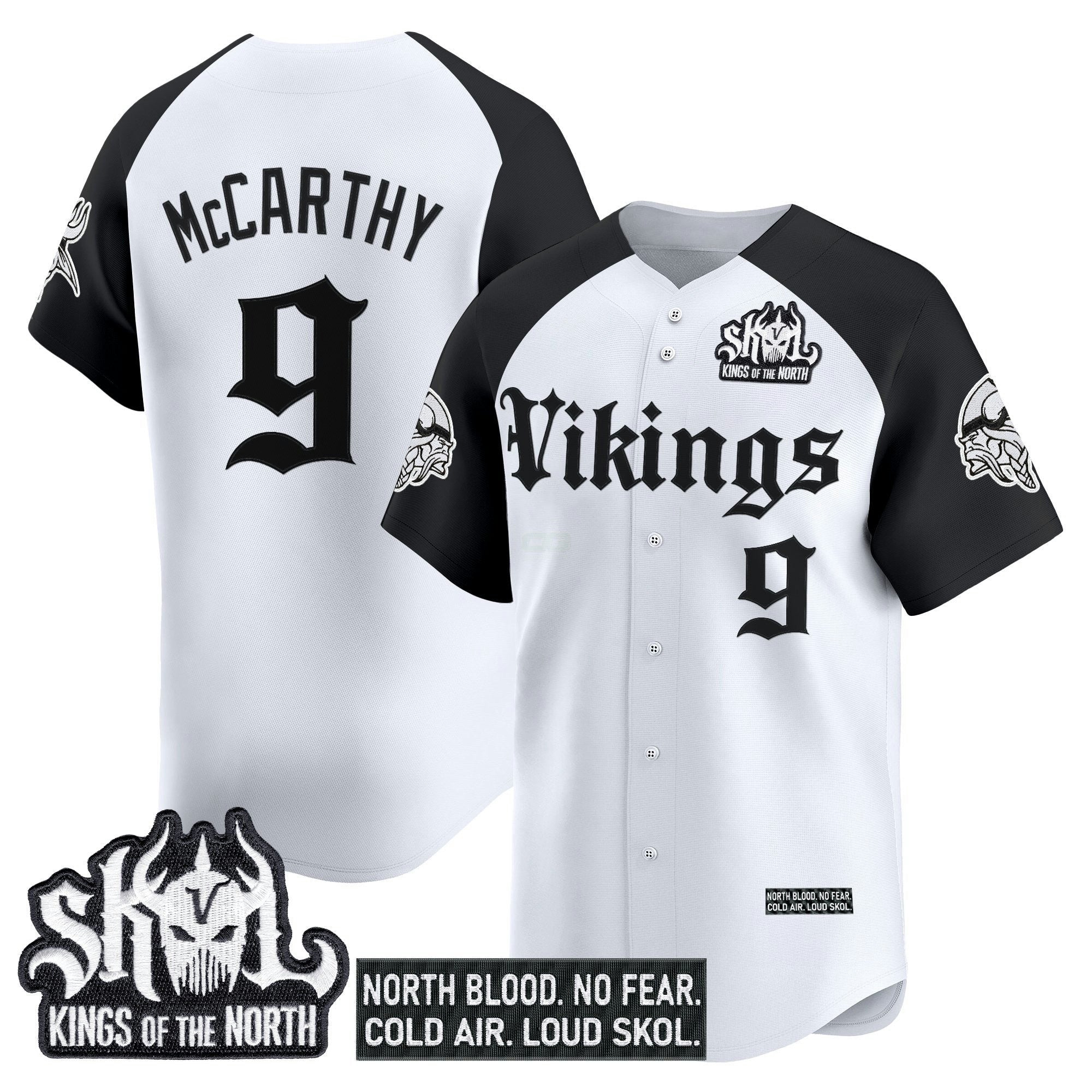Camisa NFL Men’s Minnesota ‘Gothic Norseblood Edition’ Vapor Jersey