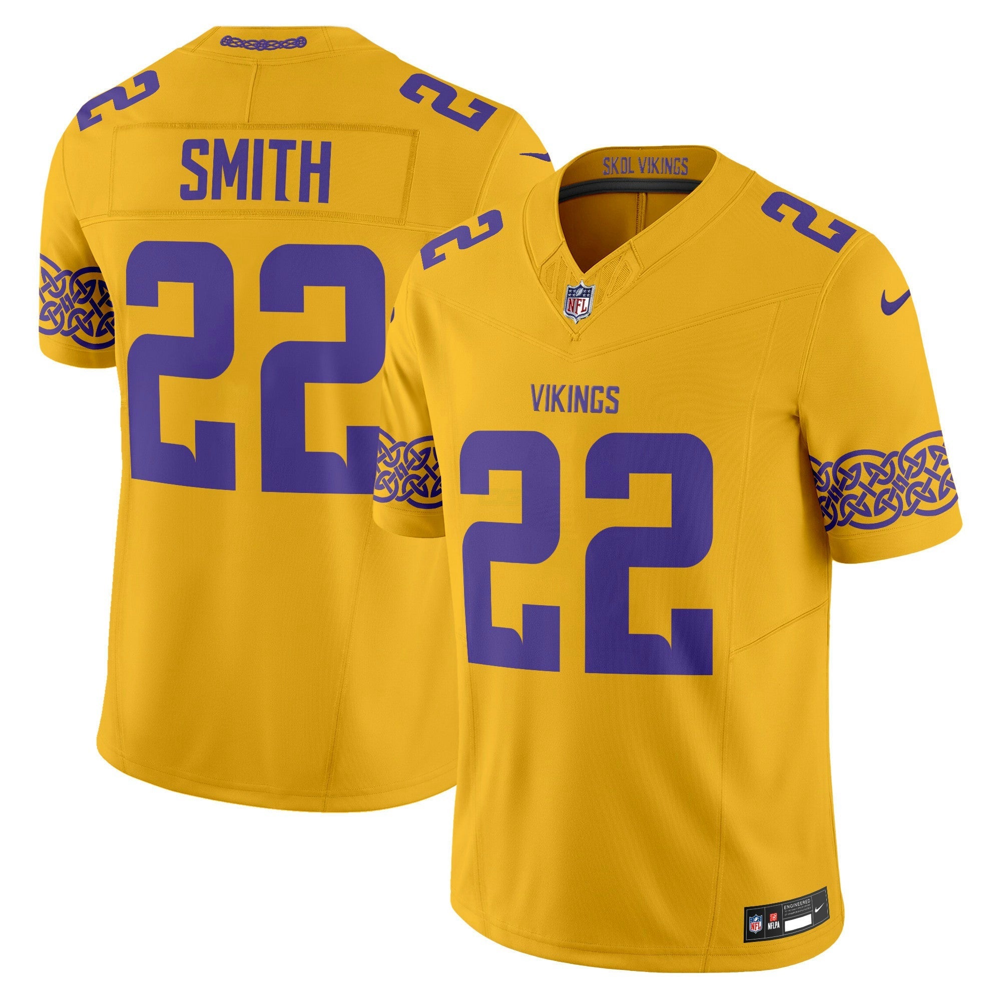 Camisa NFL Men’s Minnesota Nordic Pattern Vapor Limited Jersey