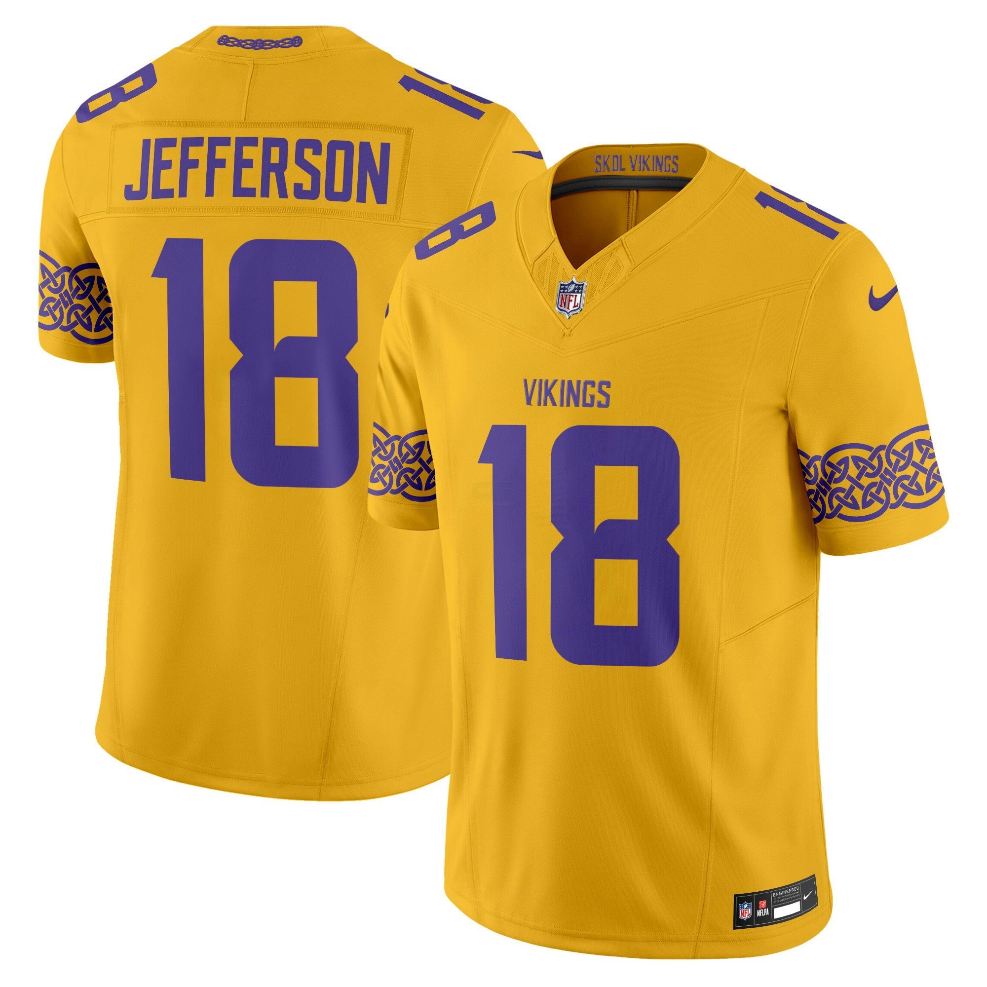 Camisa NFL Men’s Minnesota Nordic Pattern Vapor Limited Jersey