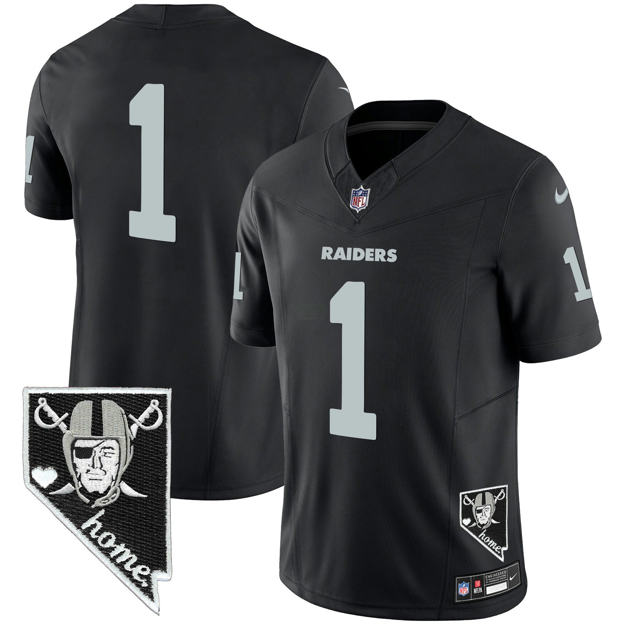 Camisa NFL Men’s Nevada Home Patch Vapor Jersey