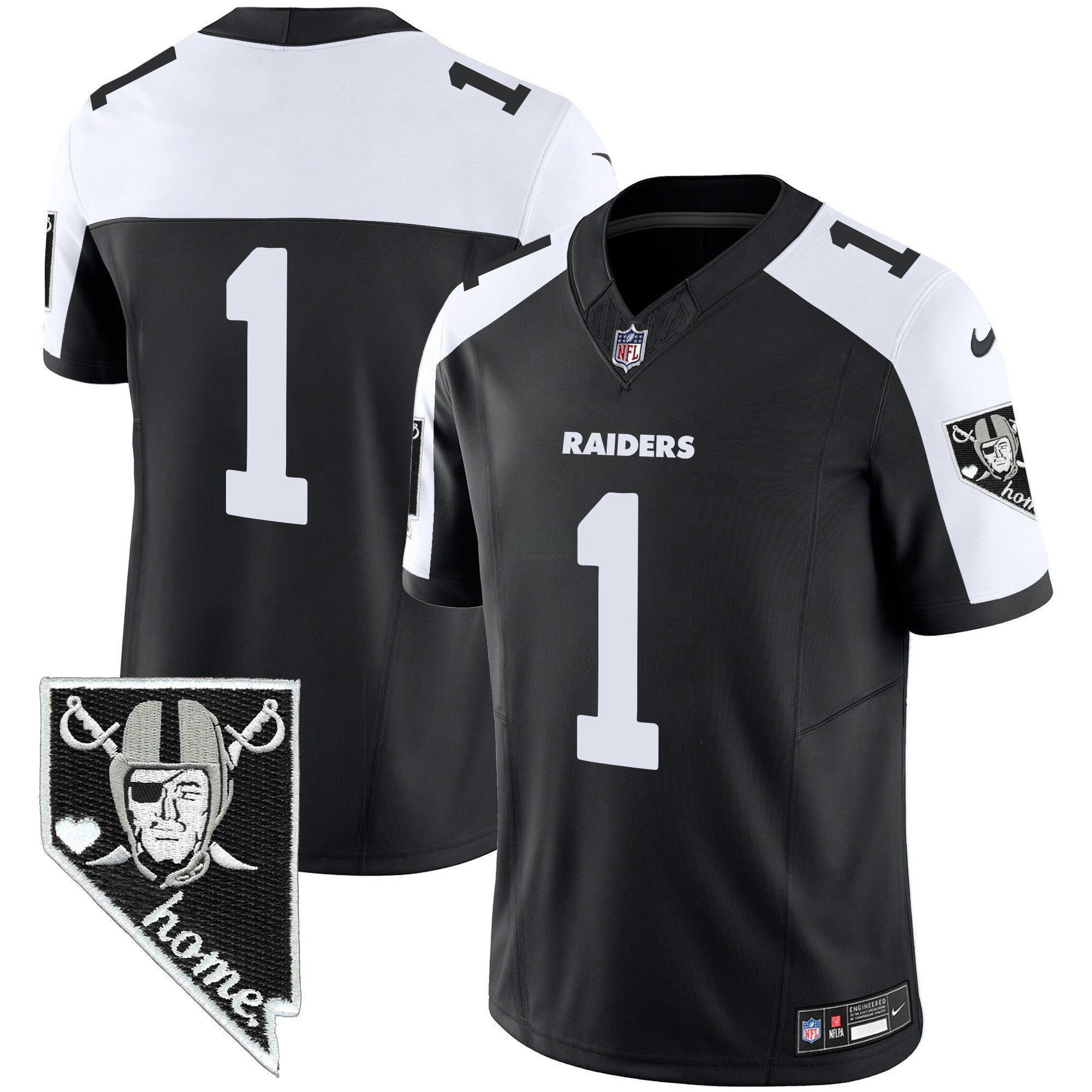 Camisa NFL Men’s Nevada Home Patch Vapor Jersey