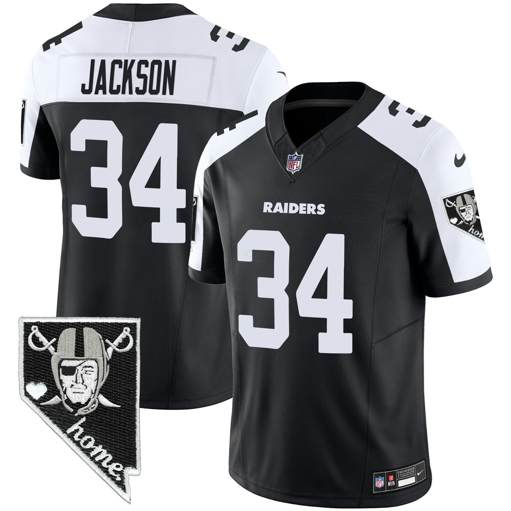 Camisa NFL Men’s Nevada Home Patch Vapor Jersey