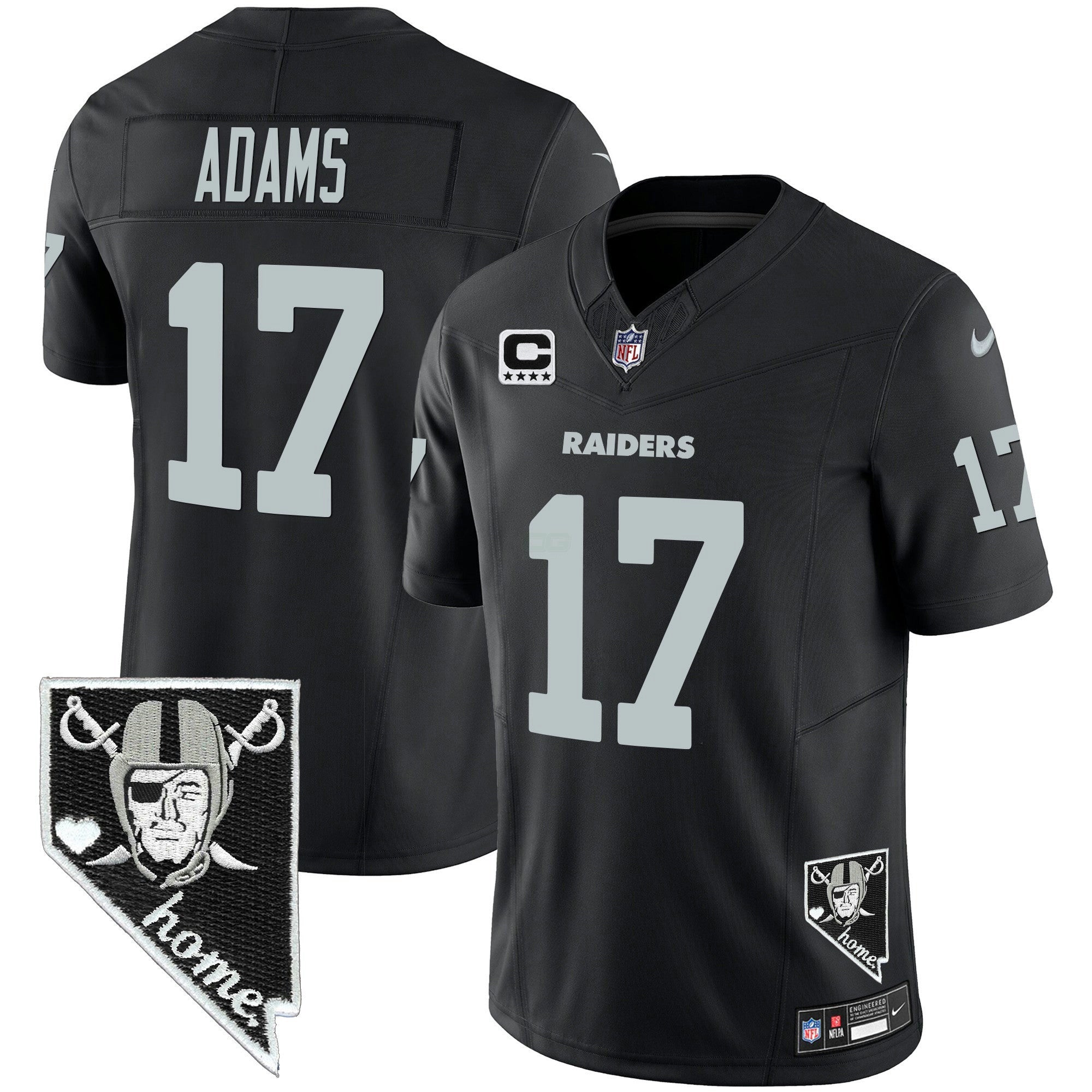 Camisa NFL Men’s Nevada Home Patch Vapor Jersey