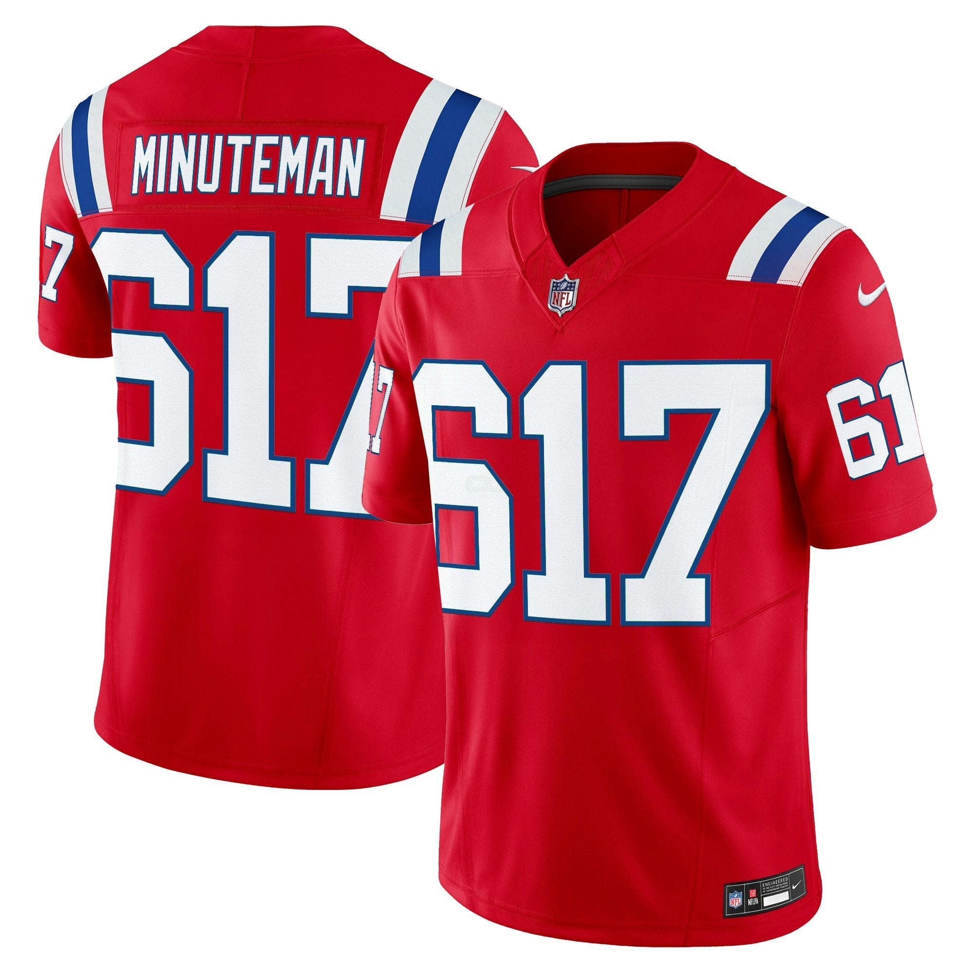Camisa NFL Men’s New England Throwback Vapor Limited Jersey
