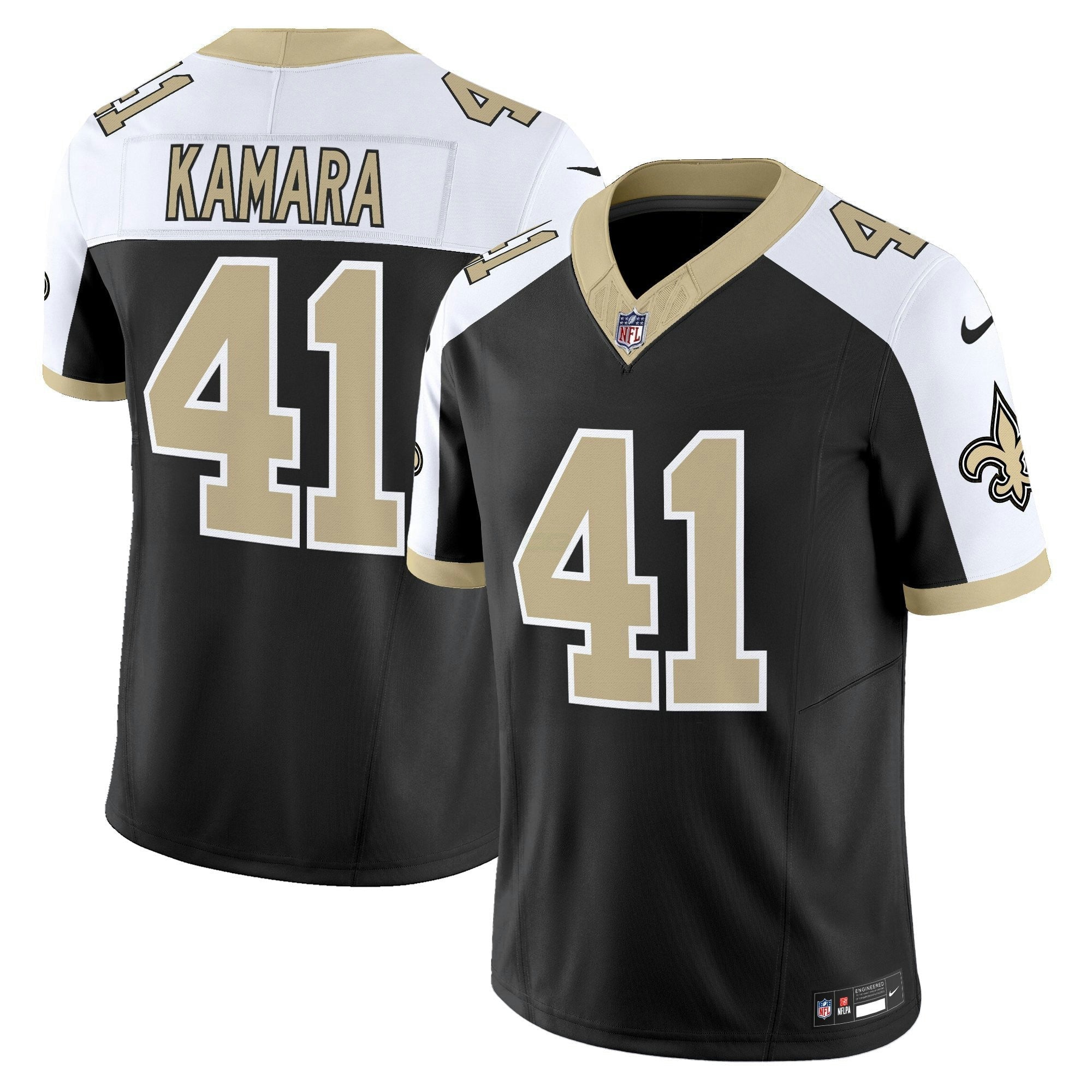 Camisa NFL Men’s New Orleans ‘Gameday Golds Edition’ Vapor Jersey