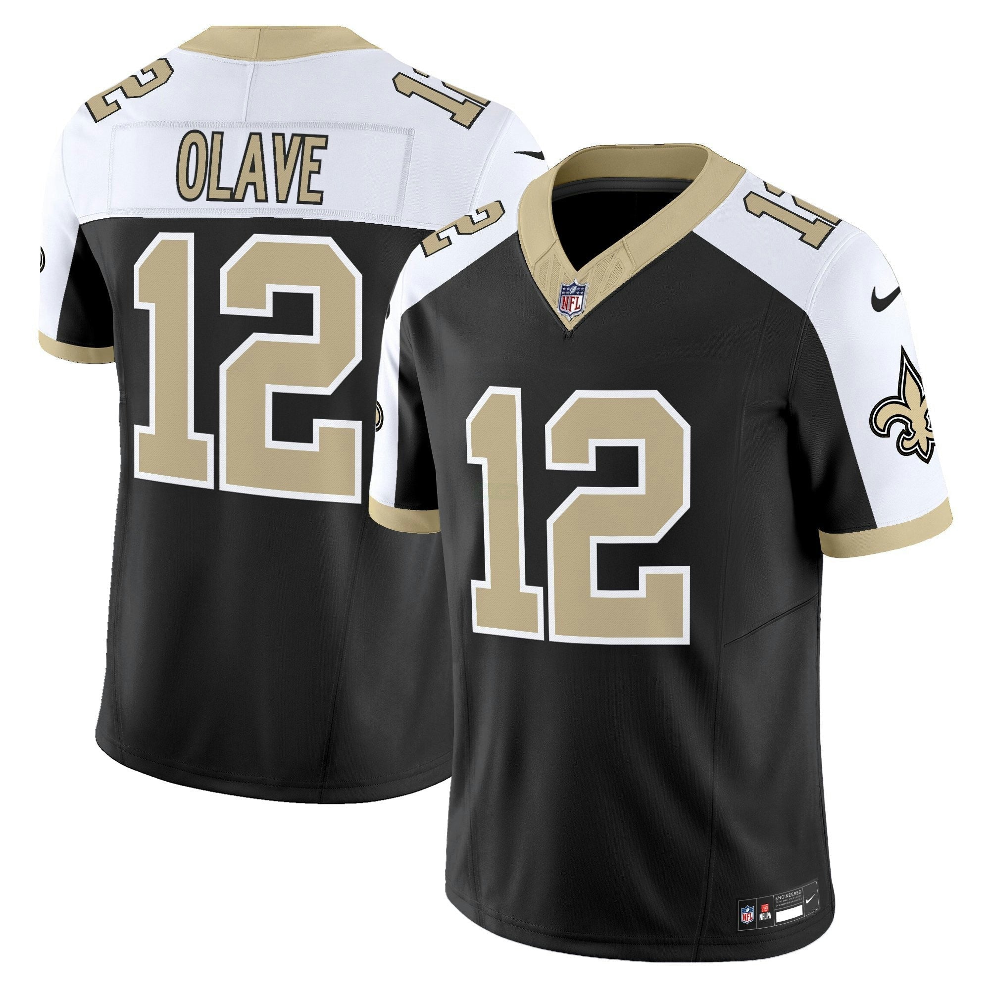 Camisa NFL Men’s New Orleans ‘Gameday Golds Edition’ Vapor Jersey
