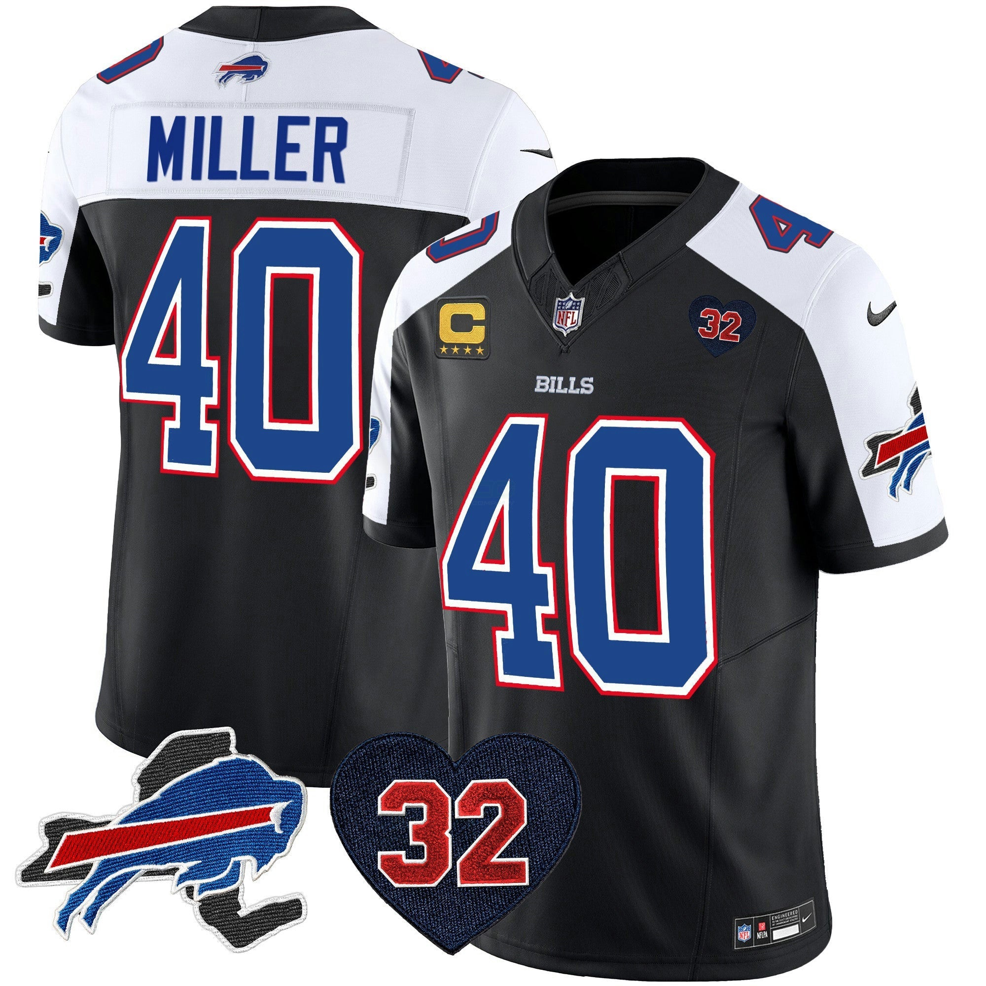Camisa NFL Men’s O.J. Simpson Patch Vapor Limited Jersey