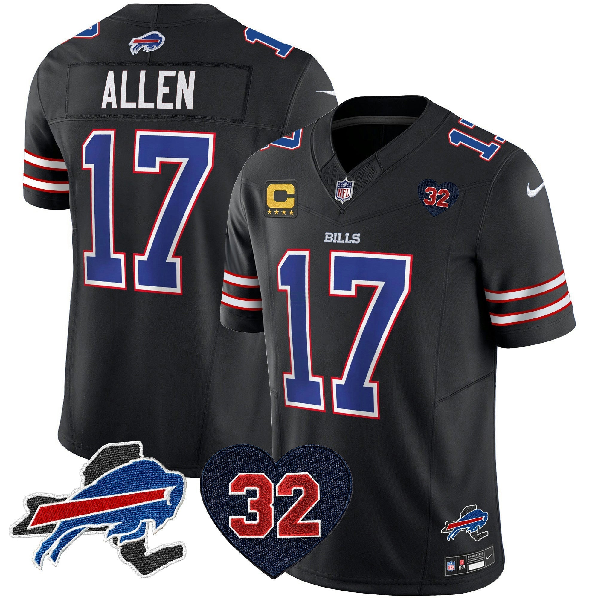 Camisa NFL Men’s O.J. Simpson Patch Vapor Limited Jersey