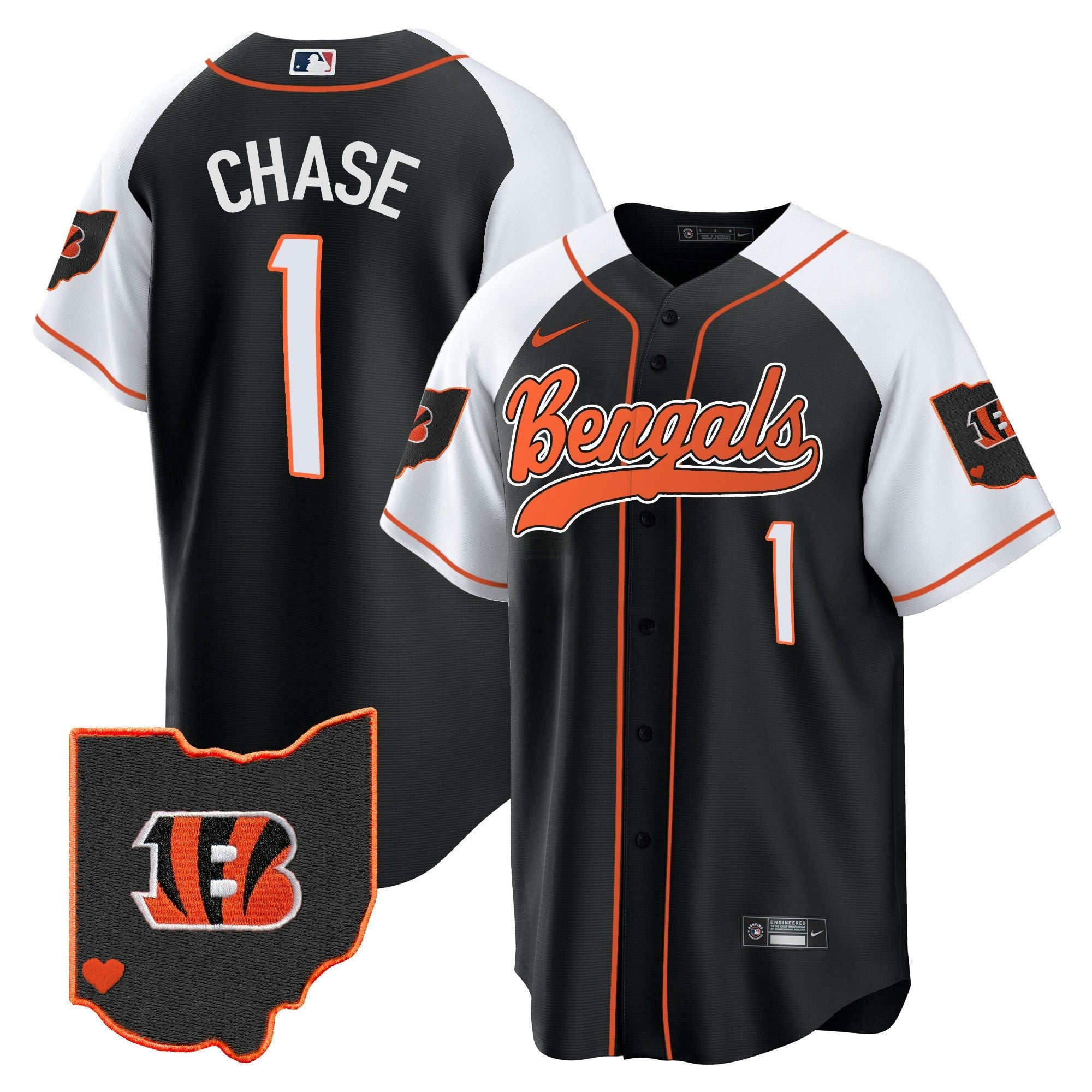 Camisa NFL Men’s Ohio Patch Jersey