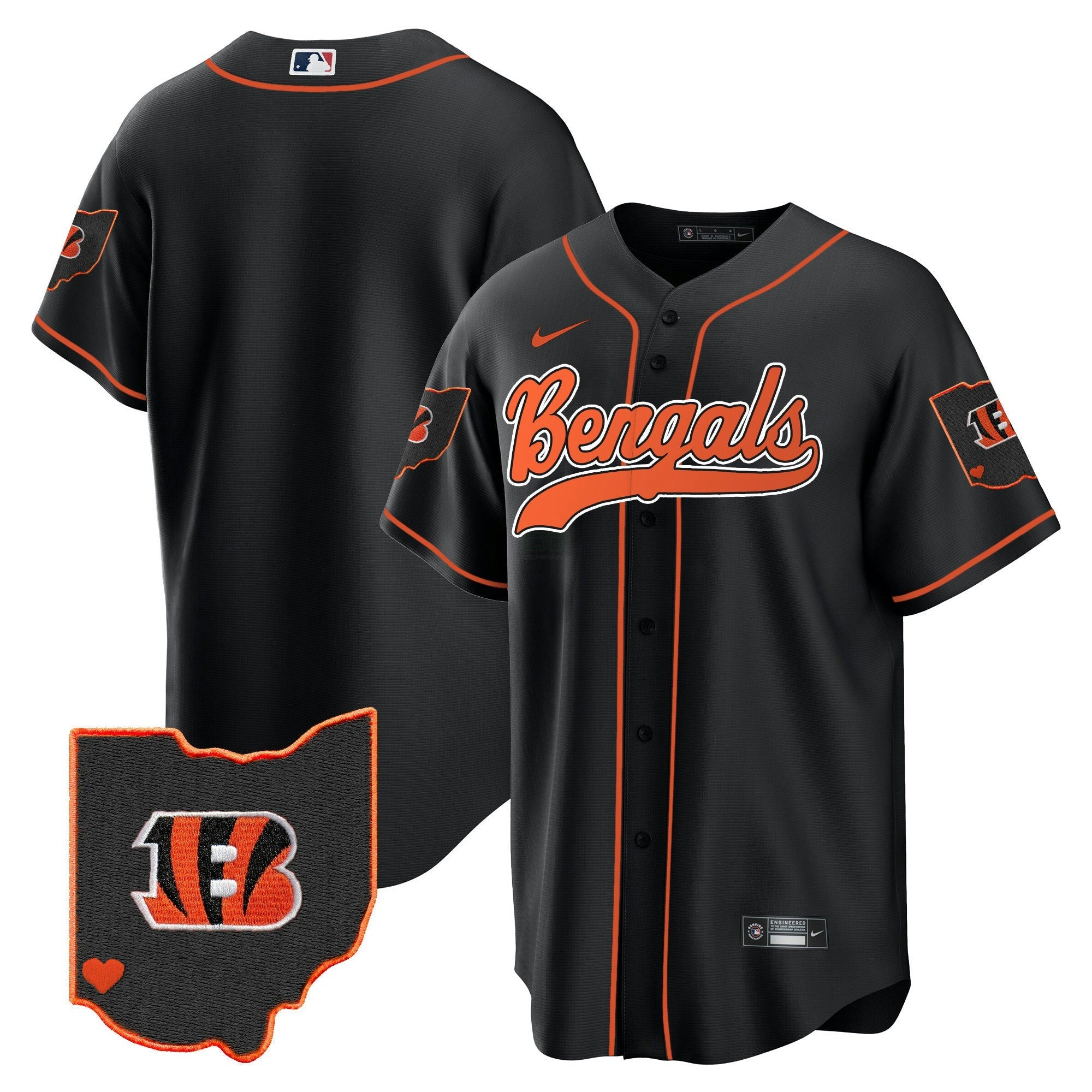 Camisa NFL Men’s Ohio Patch Jersey