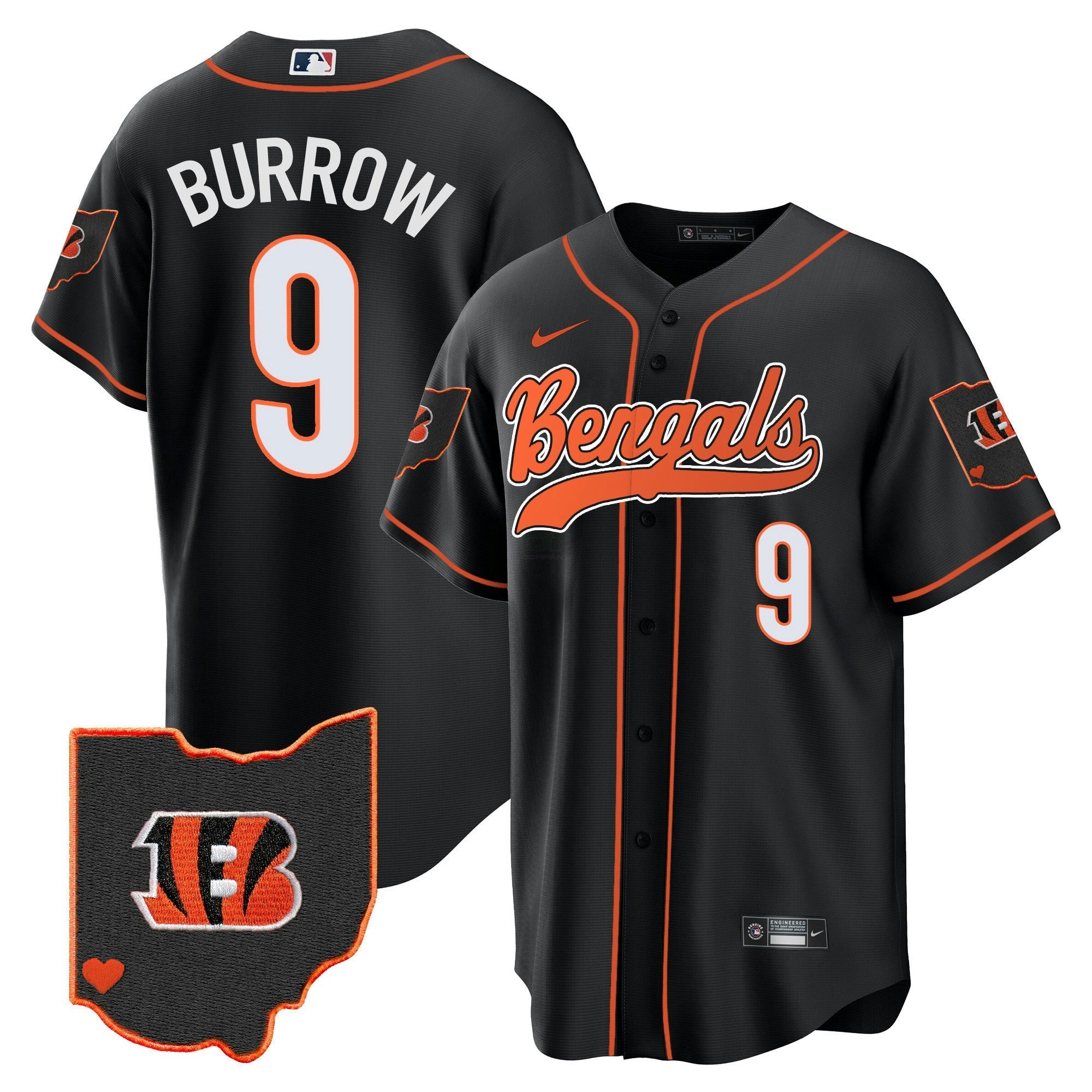 Camisa NFL Men’s Ohio Patch Jersey