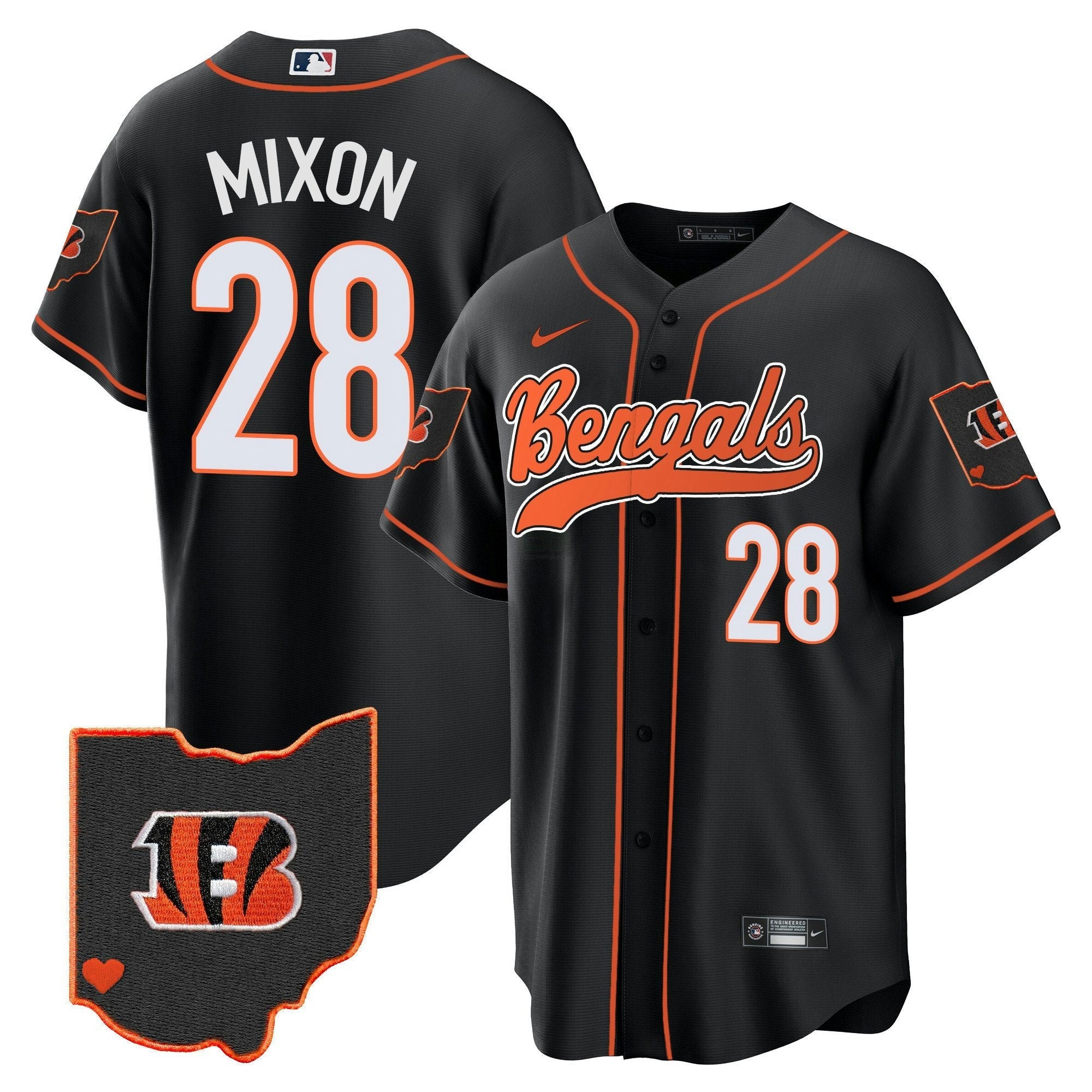 Camisa NFL Men’s Ohio Patch Jersey