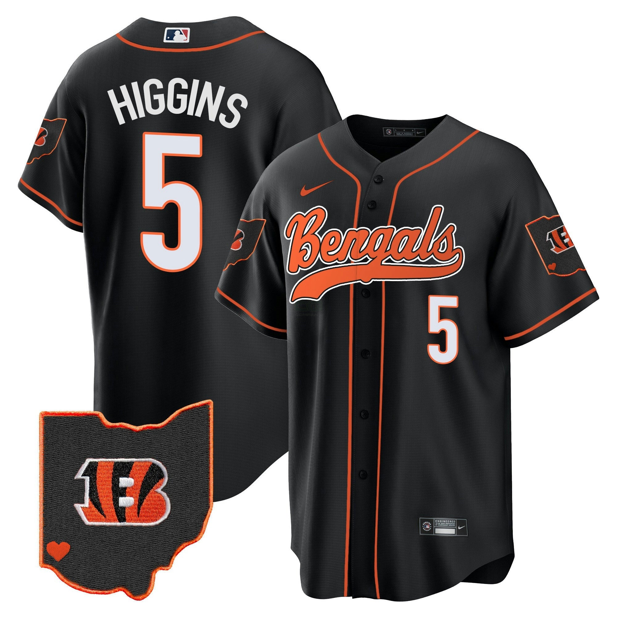 Camisa NFL Men’s Ohio Patch Jersey