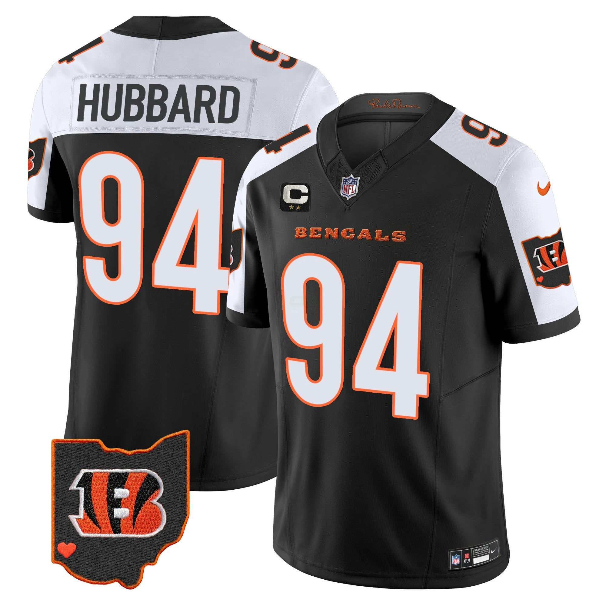 Camisa NFL Men’s Ohio Patch Vapor Limited Jersey