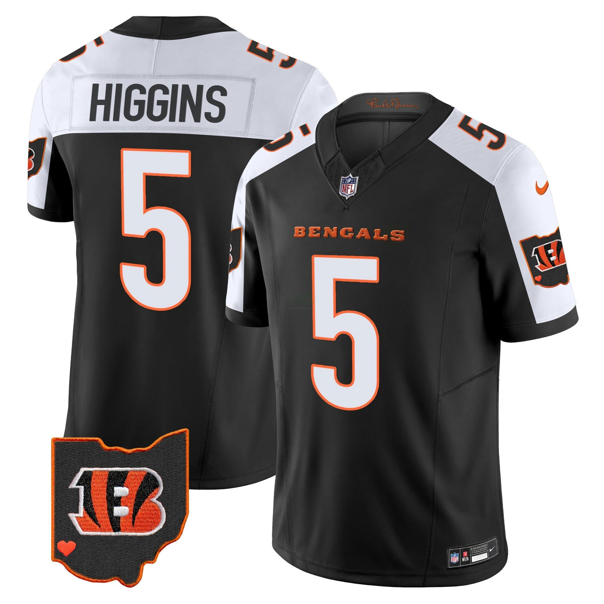 Camisa NFL Men’s Ohio Patch Vapor Limited Jersey