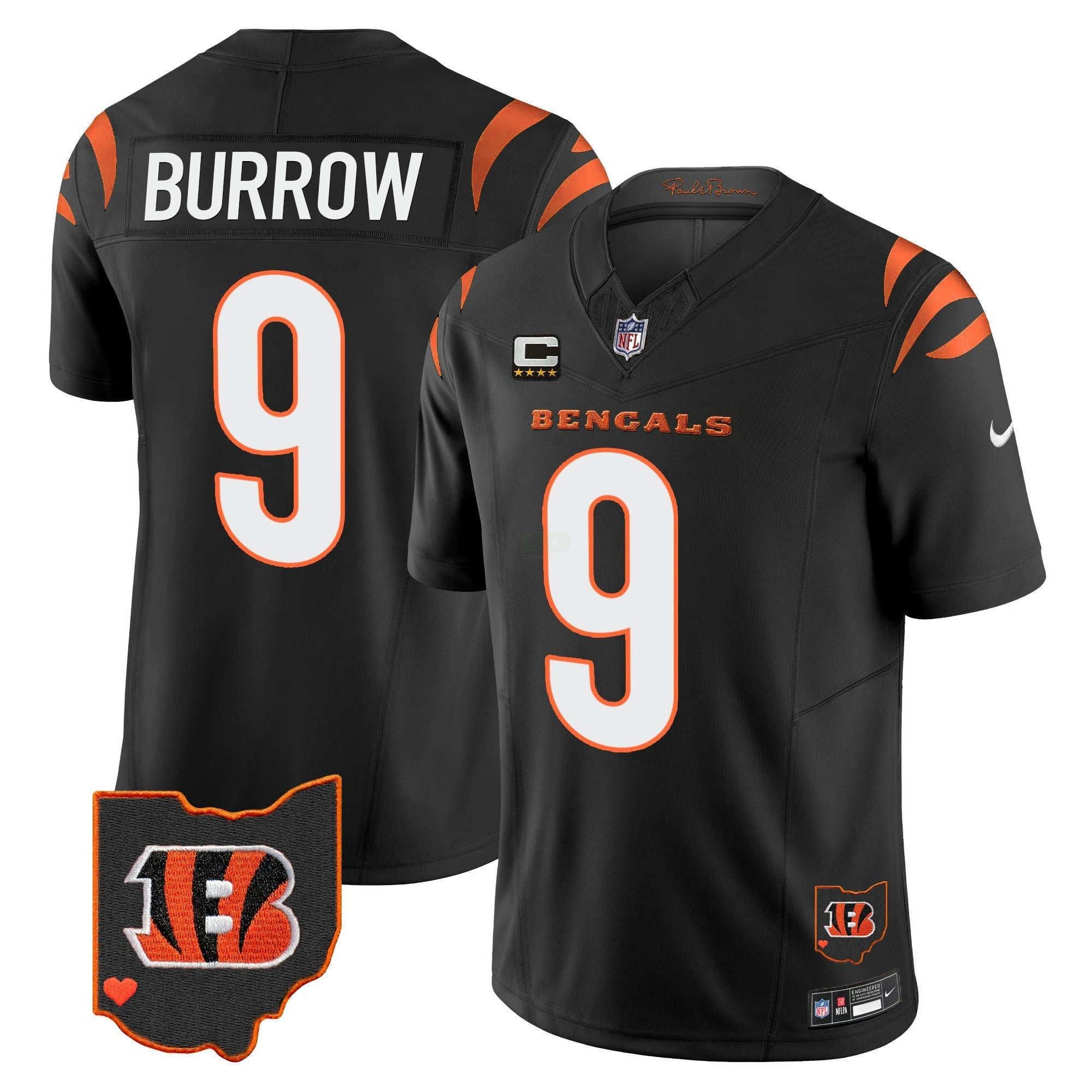 Camisa NFL Men’s Ohio Patch Vapor Limited Jersey