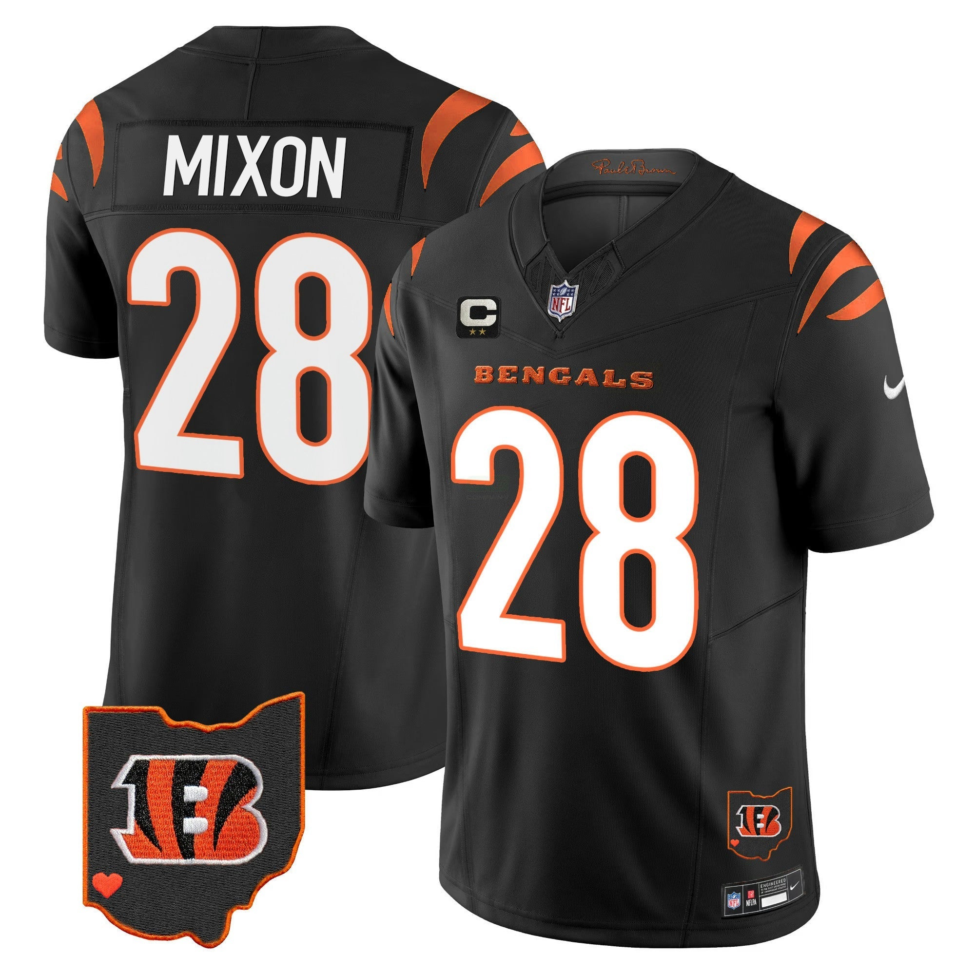 Camisa NFL Men’s Ohio Patch Vapor Limited Jersey