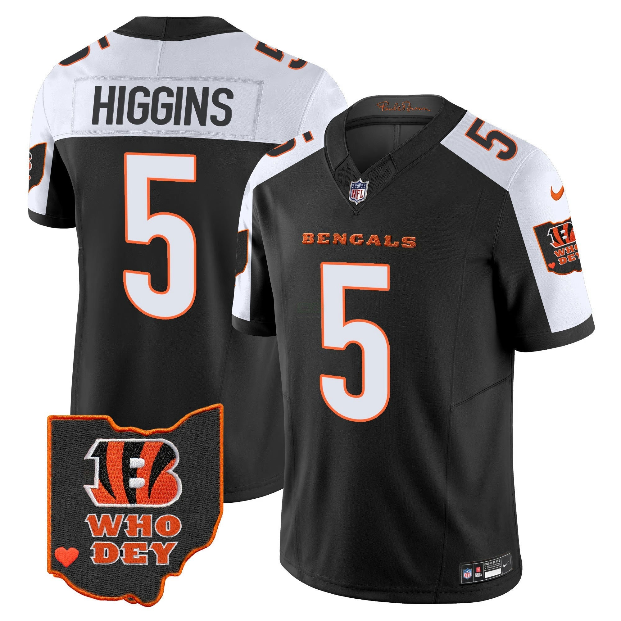 Camisa NFL Men’s Ohio Patch Vapor Limited Jersey V2
