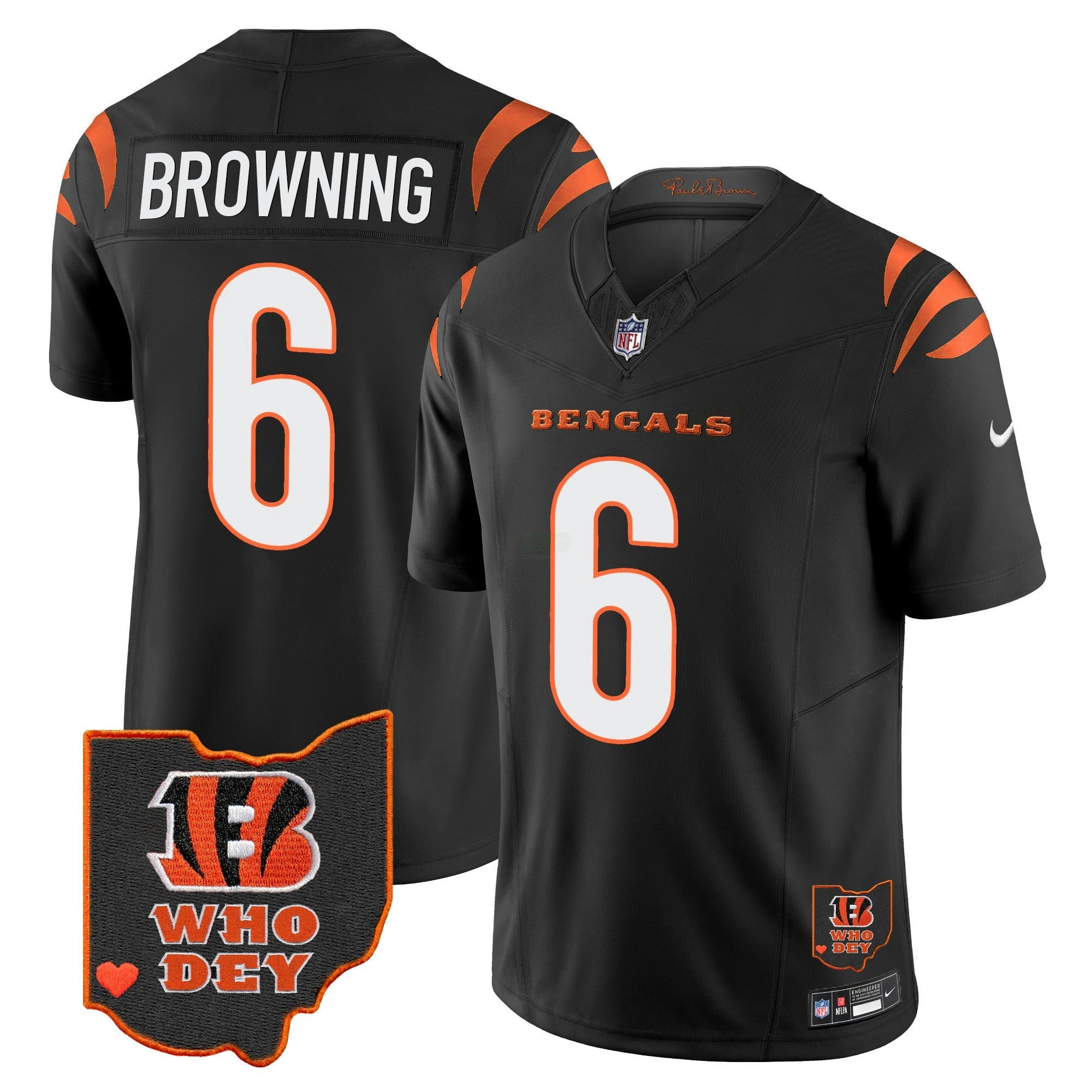 Camisa NFL Men’s Ohio Patch Vapor Limited Jersey V2