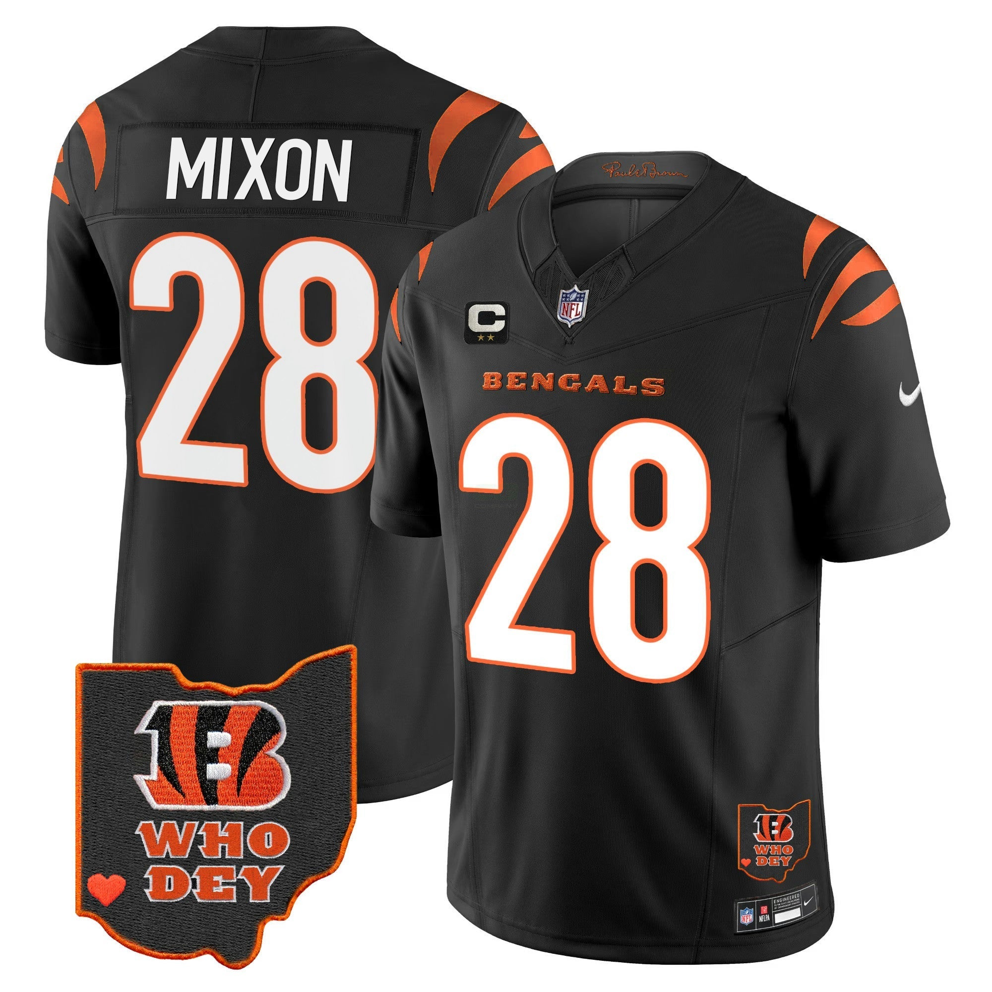 Camisa NFL Men’s Ohio Patch Vapor Limited Jersey V2