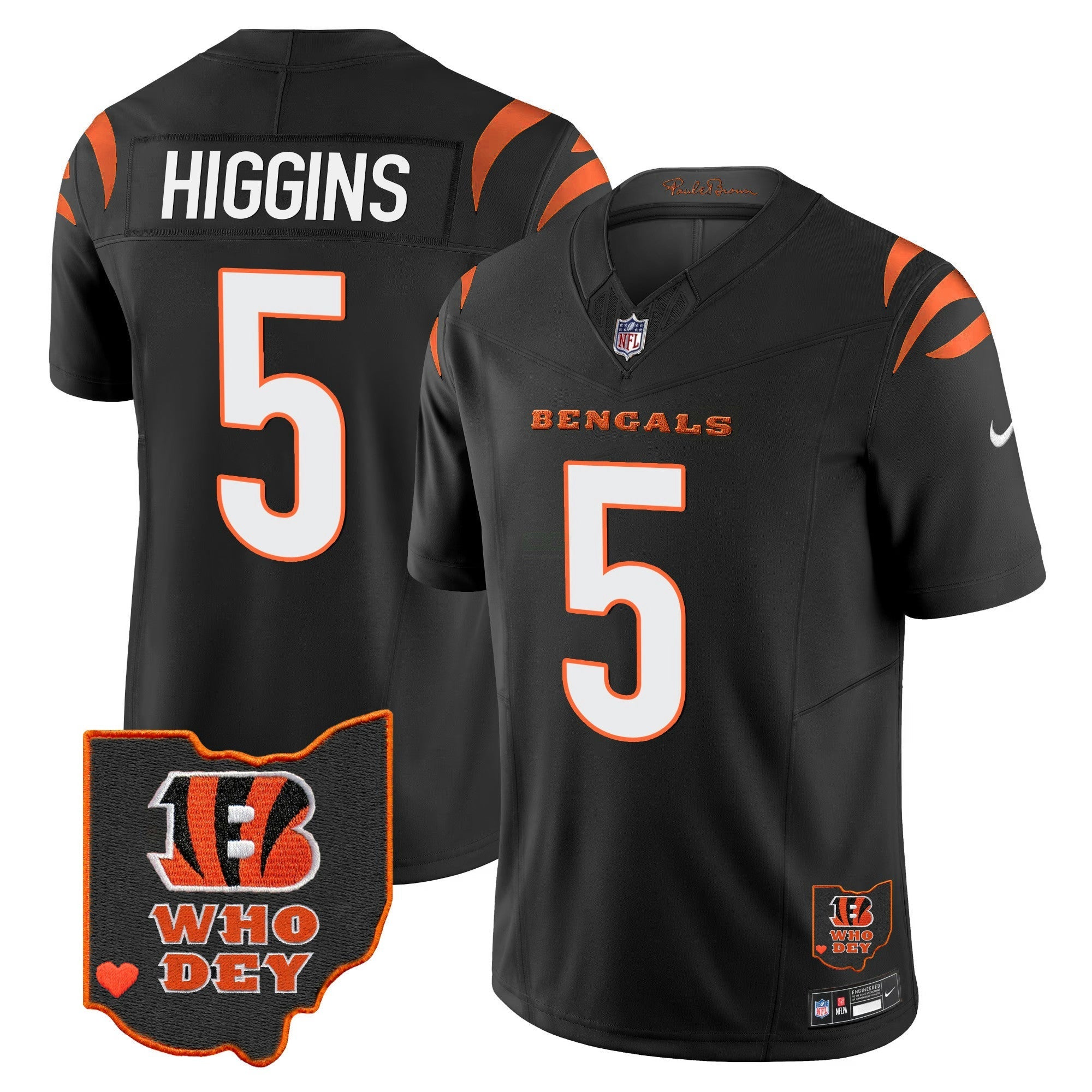 Camisa NFL Men’s Ohio Patch Vapor Limited Jersey V2