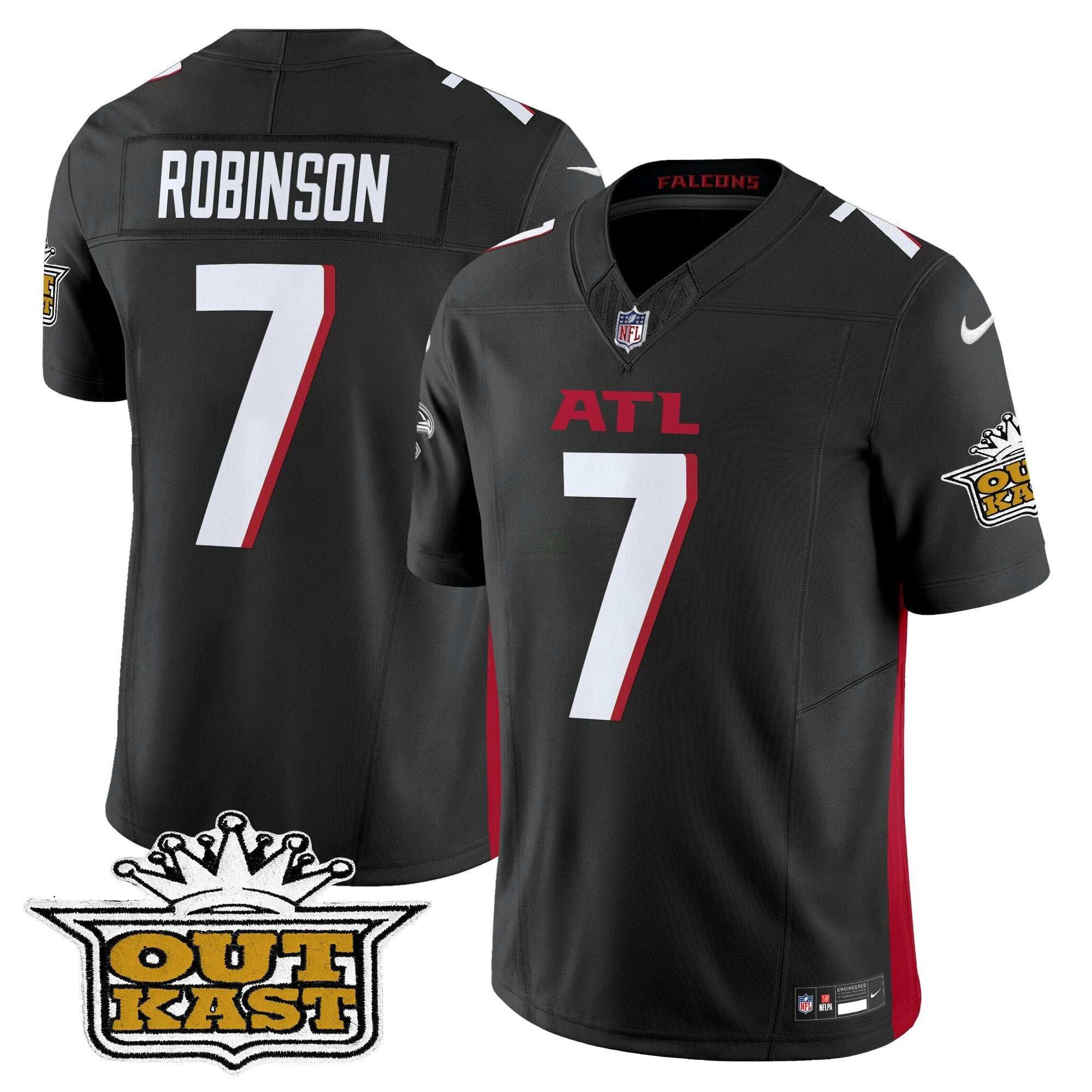Camisa NFL Men’s Outkast x Atlanta 2024 Vapor Limited Jersey