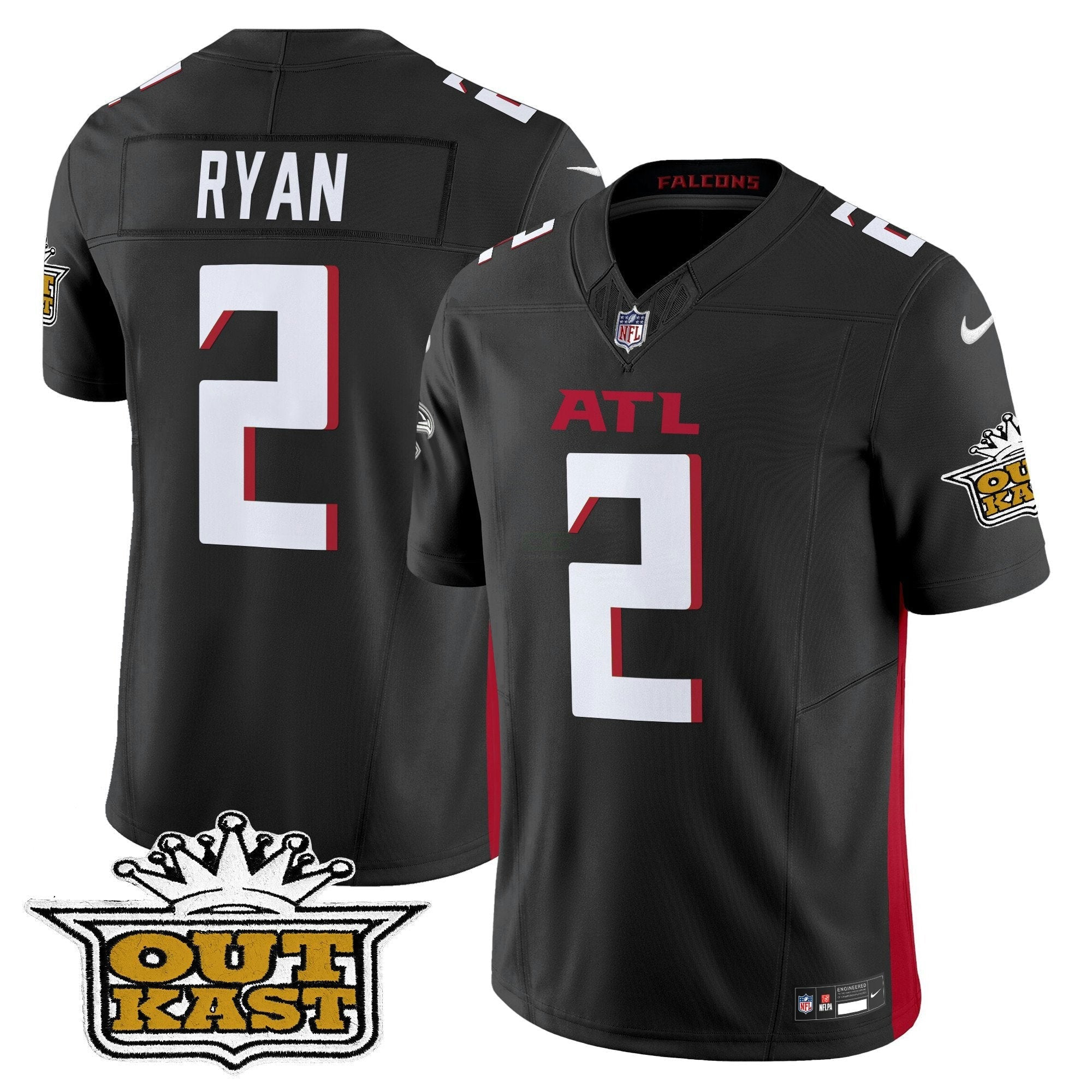 Camisa NFL Men’s Outkast x Atlanta 2024 Vapor Limited Jersey