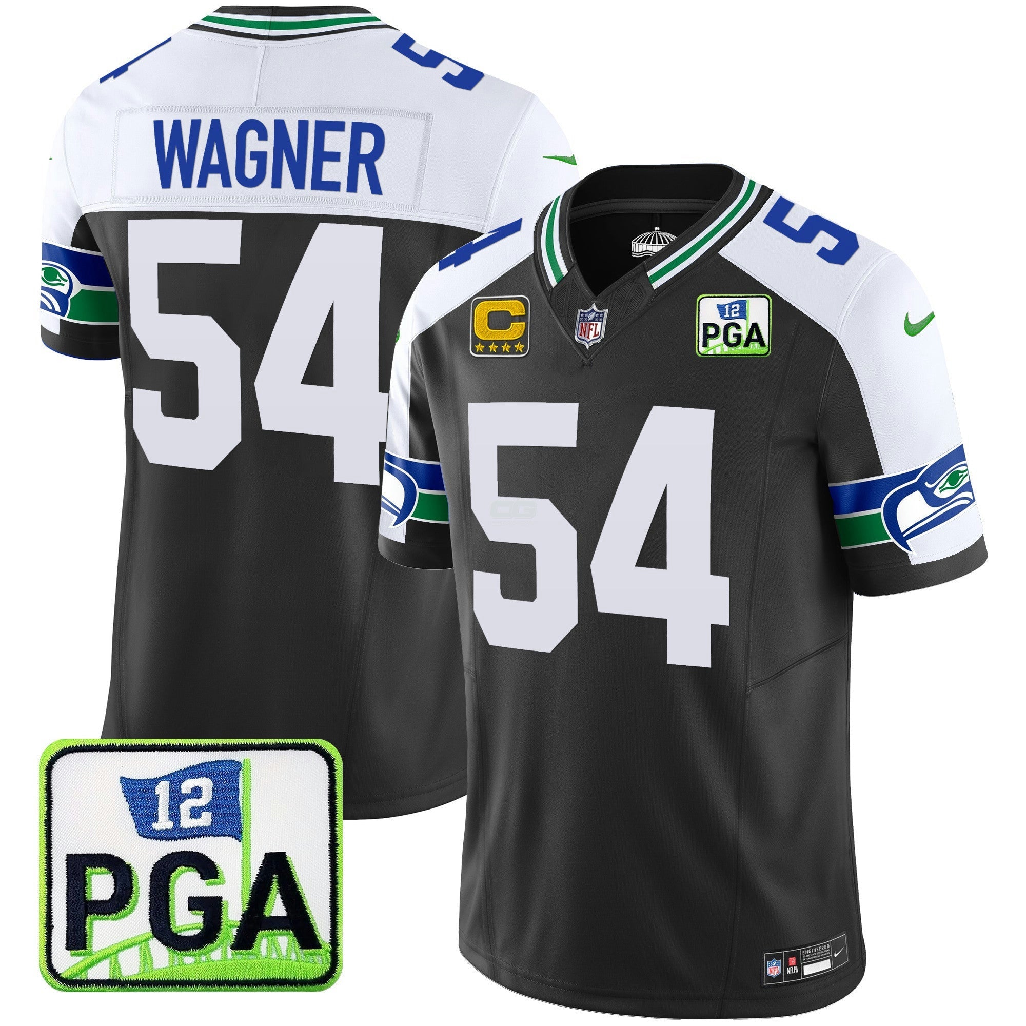 Camisa NFL Men’s PGA Patch Vapor Limited Jersey