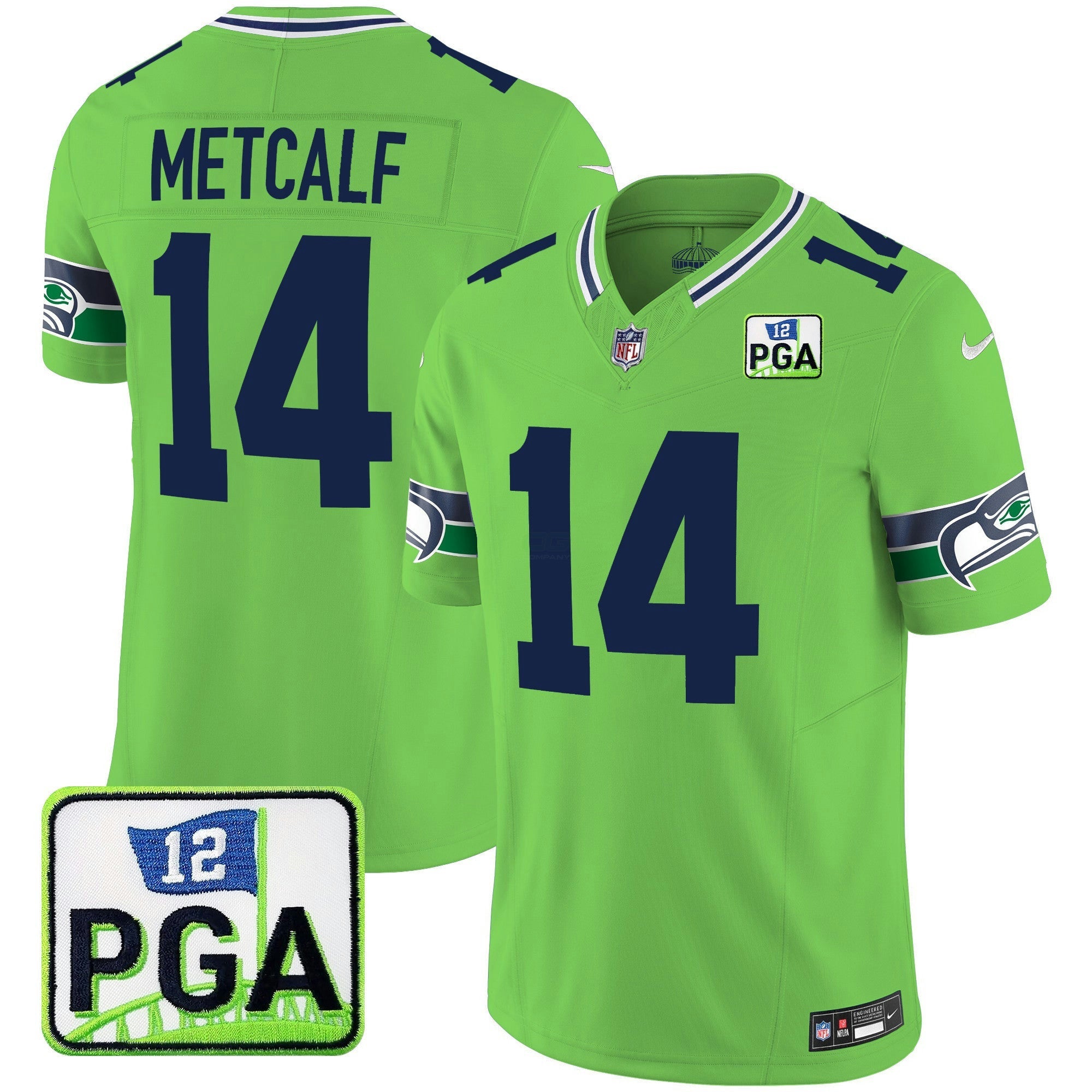 Camisa NFL Men’s PGA Patch Vapor Limited Jersey