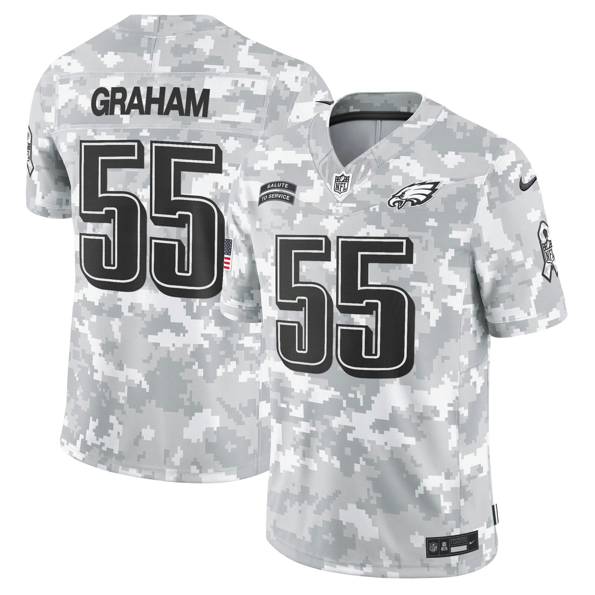 Camisa NFL Men’s Philadelphia 2024 Salute to Service Vapor Limited Jersey