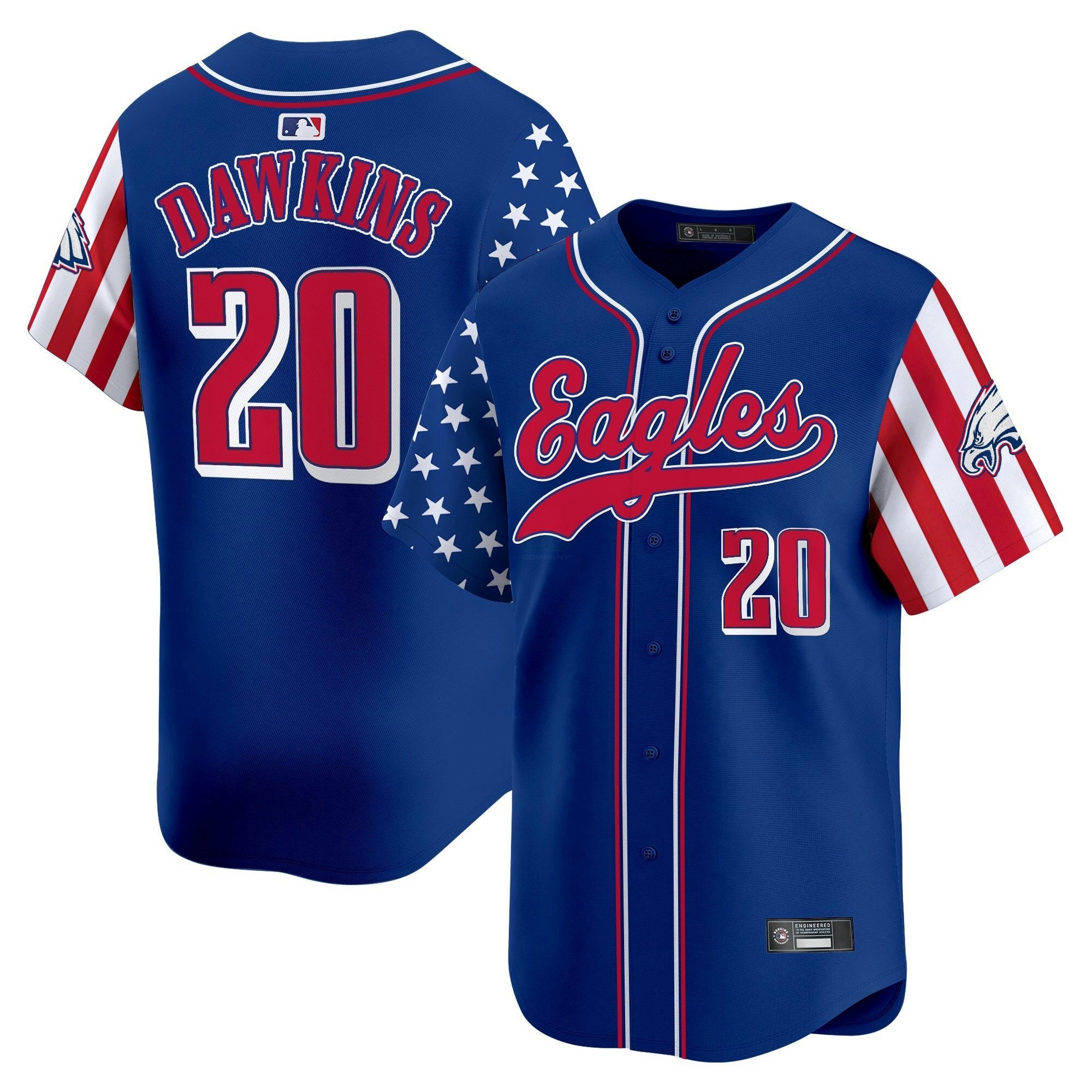 Camisa NFL Men’s Philadelphia 2025 Independence Day Vapor Jersey