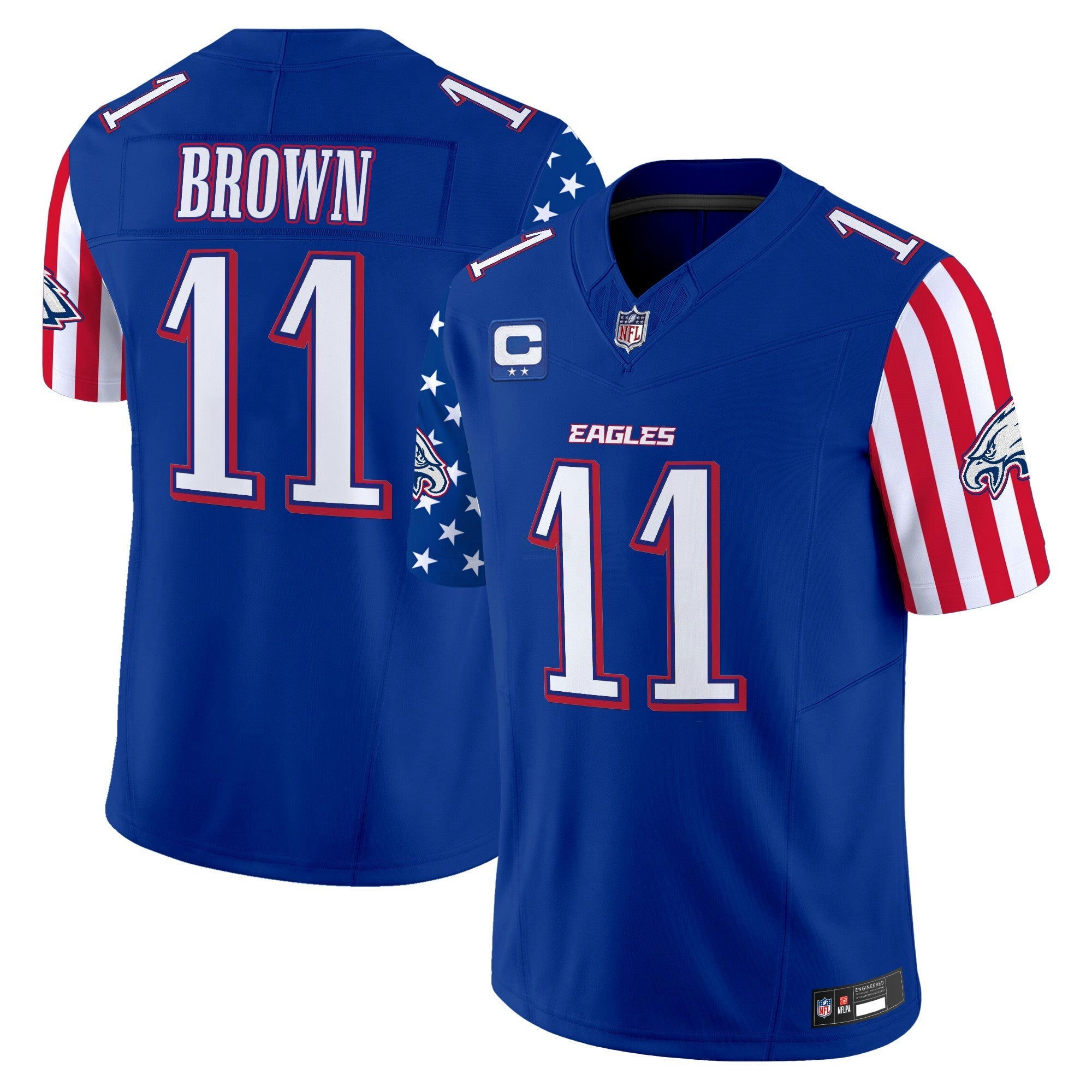 Camisa NFL Men’s Philadelphia 2025 Independence Day Vapor Limited Jersey