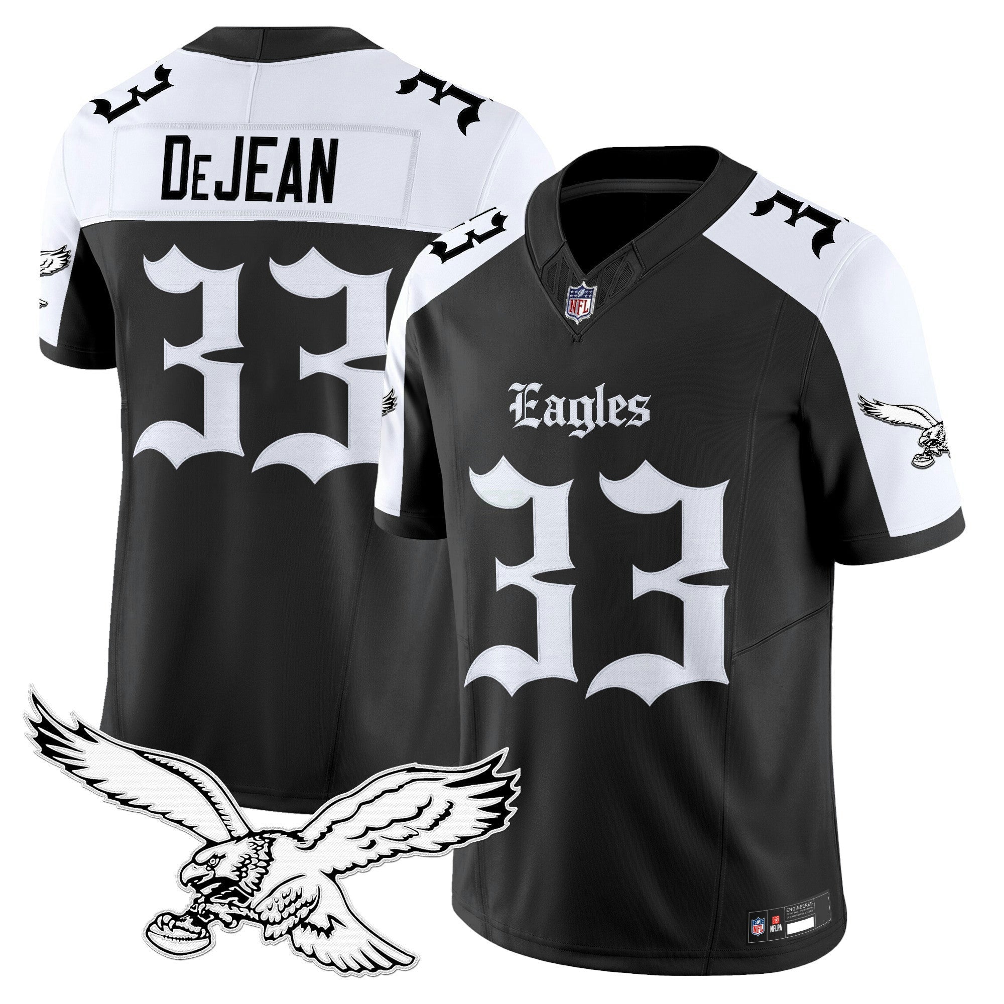 Camisa NFL Men’s Philadelphia ‘Gothic Philly Edition’ Vapor Limited Jersey