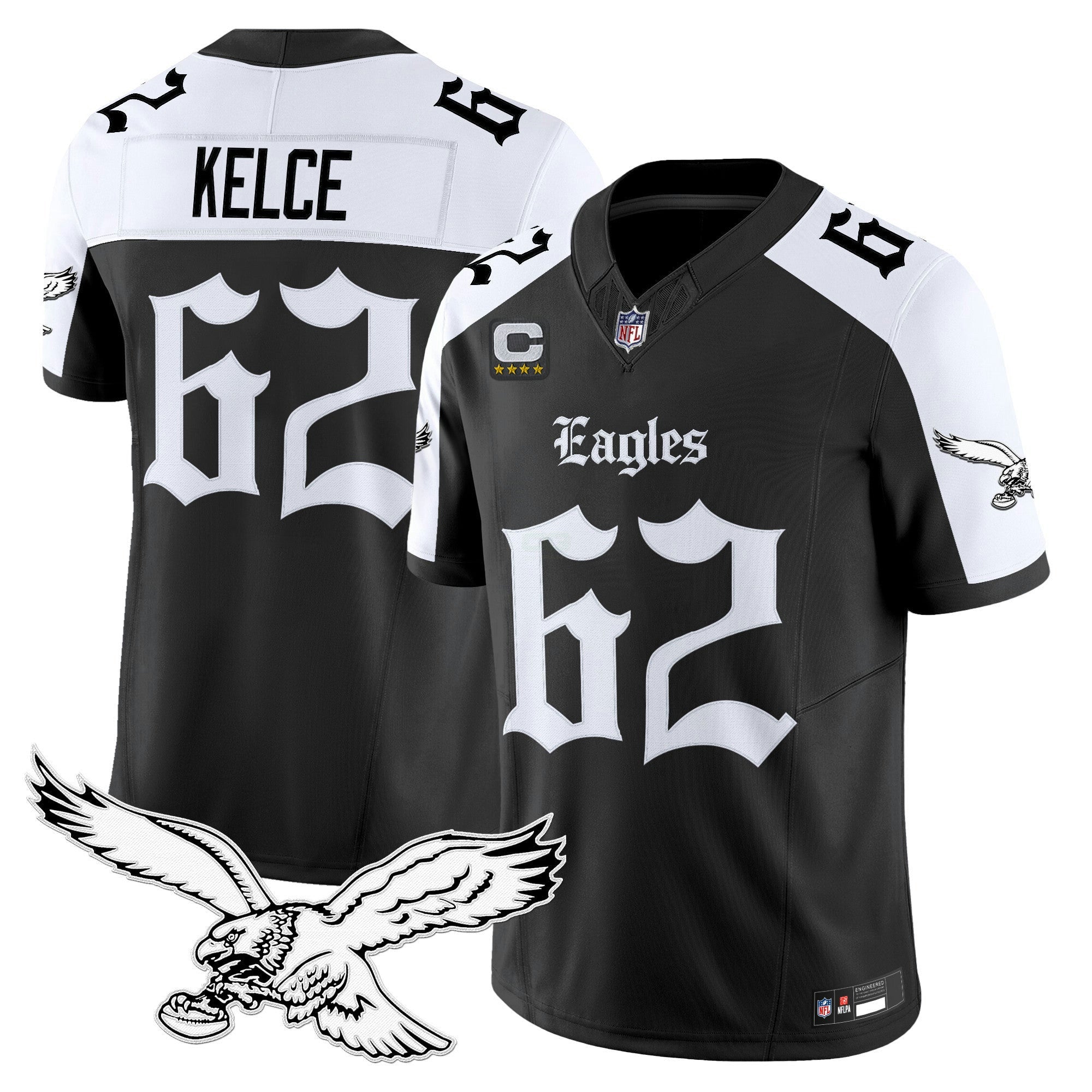 Camisa NFL Men’s Philadelphia ‘Gothic Philly Edition’ Vapor Limited Jersey
