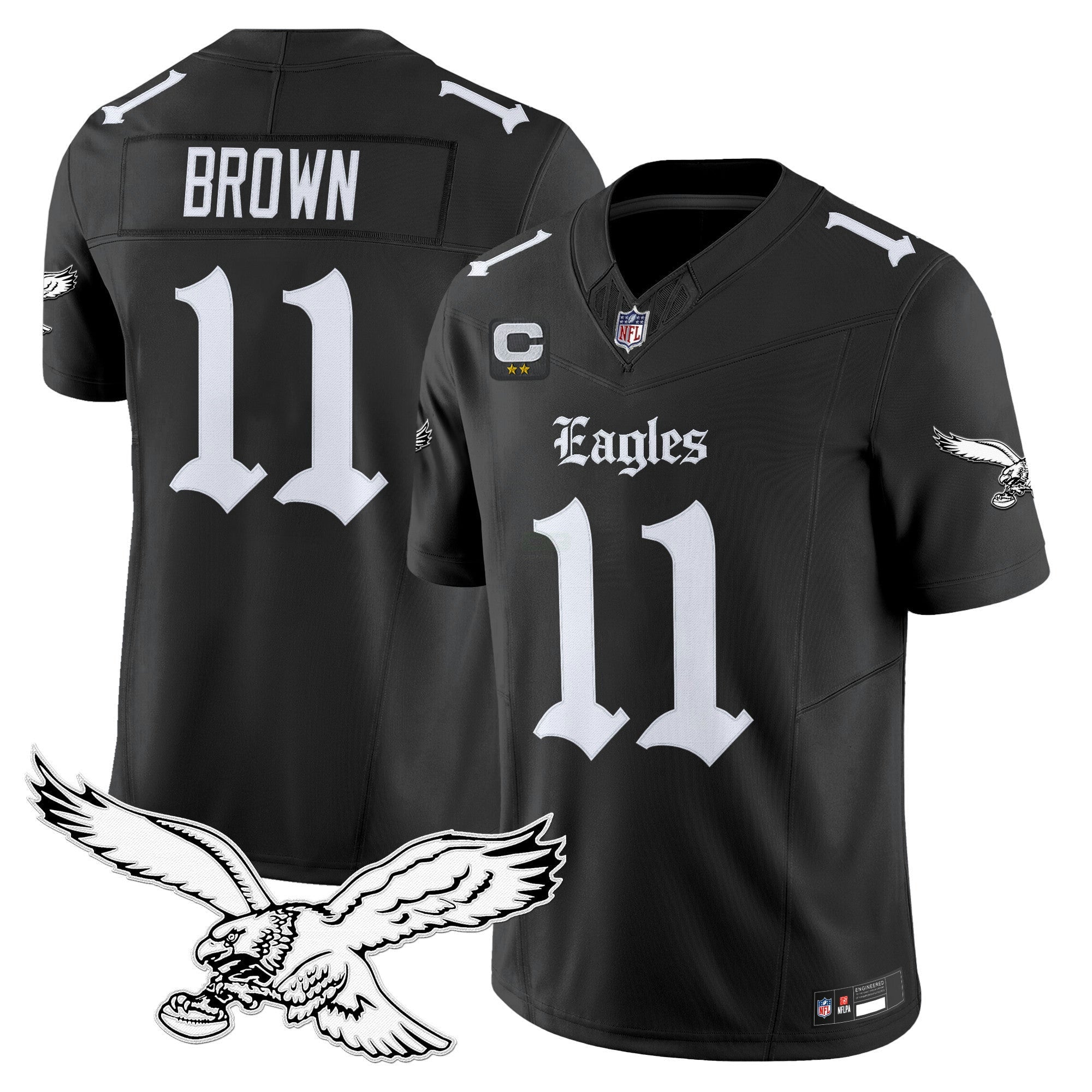 Camisa NFL Men’s Philadelphia ‘Gothic Philly Edition’ Vapor Limited Jersey