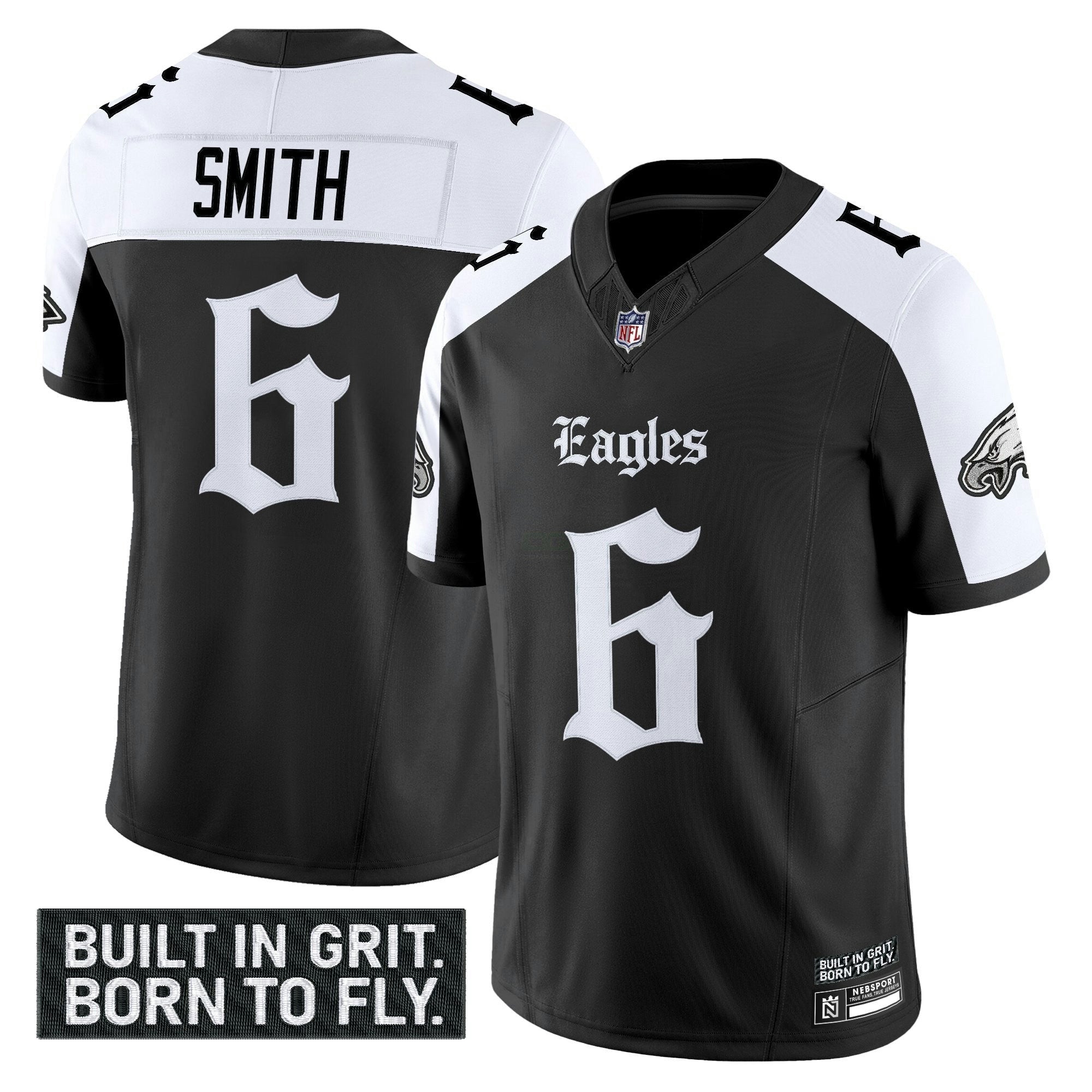 Camisa NFL Men’s Philadelphia ‘Gothic Philly Edition’ Vapor Limited Jersey V2