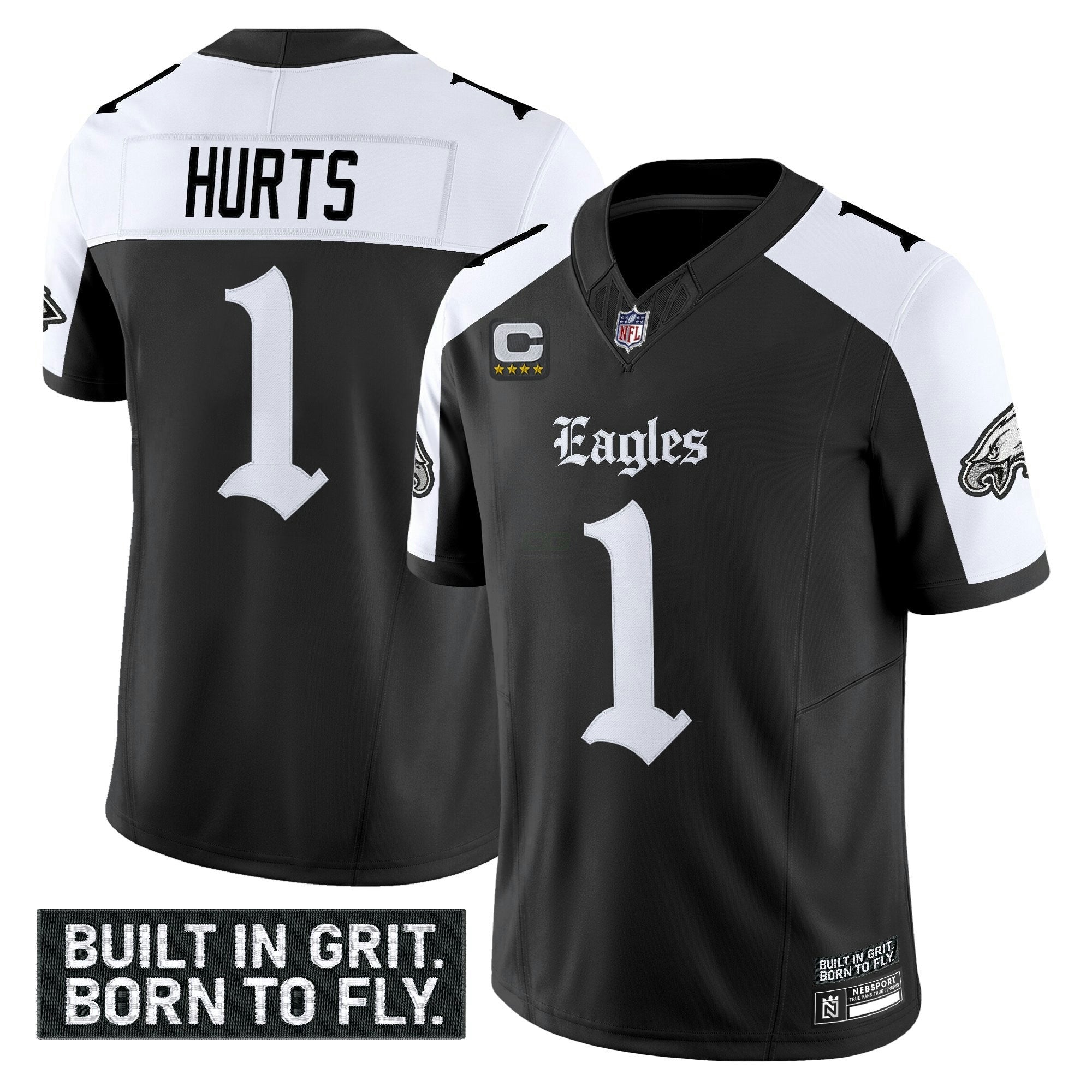 Camisa NFL Men’s Philadelphia ‘Gothic Philly Edition’ Vapor Limited Jersey V2