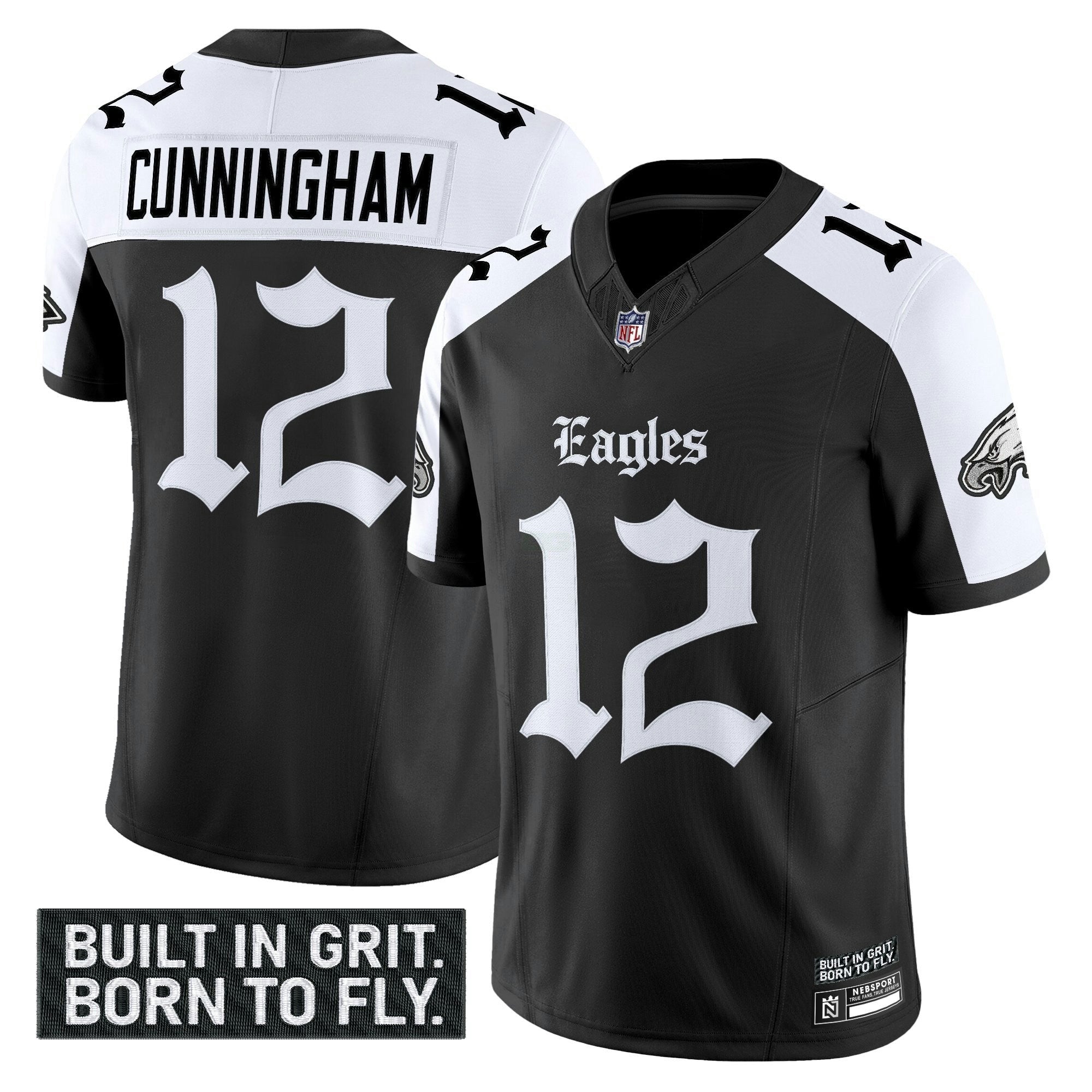 Camisa NFL Men’s Philadelphia ‘Gothic Philly Edition’ Vapor Limited Jersey V2