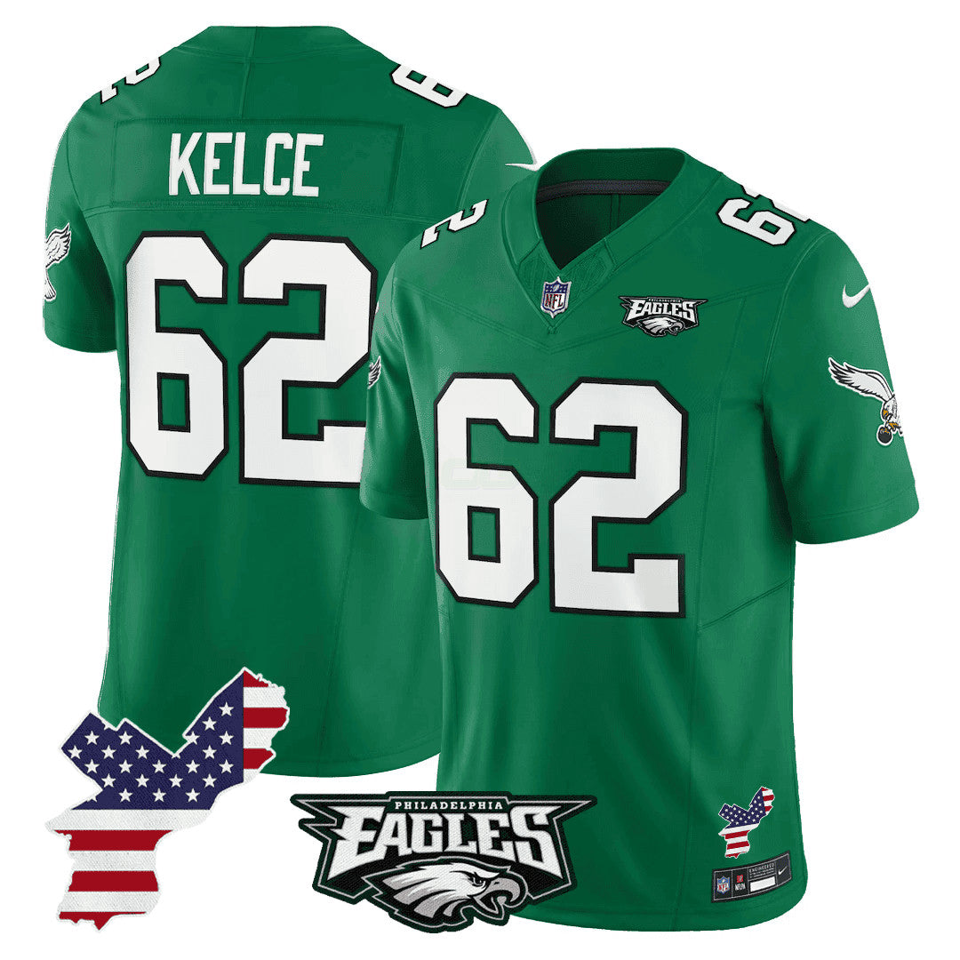 Camisa NFL Men’s Philadelphia Philadelphia Patch Jersey