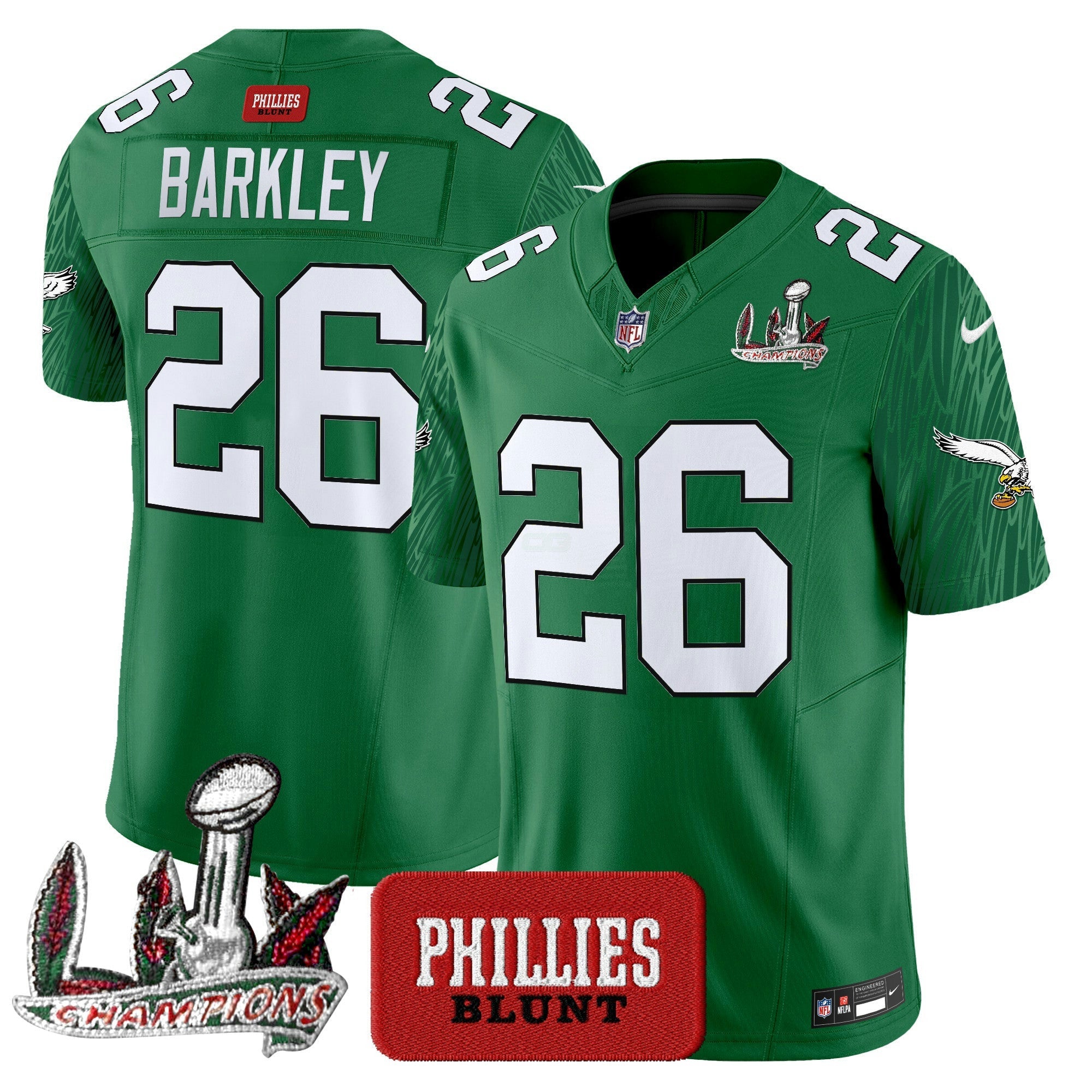 Camisa NFL Men’s Philadelphia Phillies Blunt Vapor Limited Jersey – Stitched